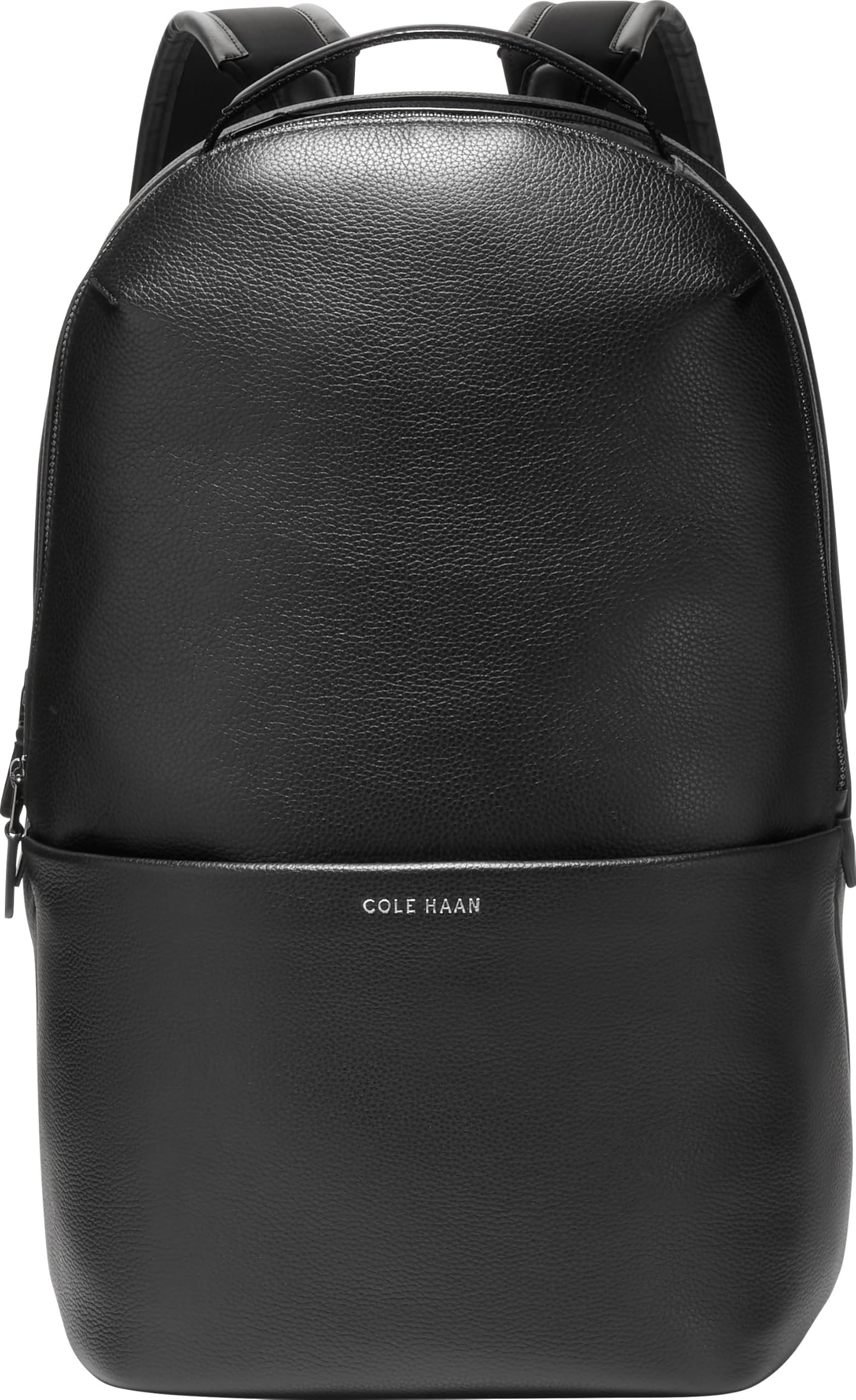 Cole Haan Triboro Backpack for Men & Women - Stylish Durable Laptop Backpack with Multiple Pockets, Water-Resistant Black Daypack for Work, School, Travel & Commuting