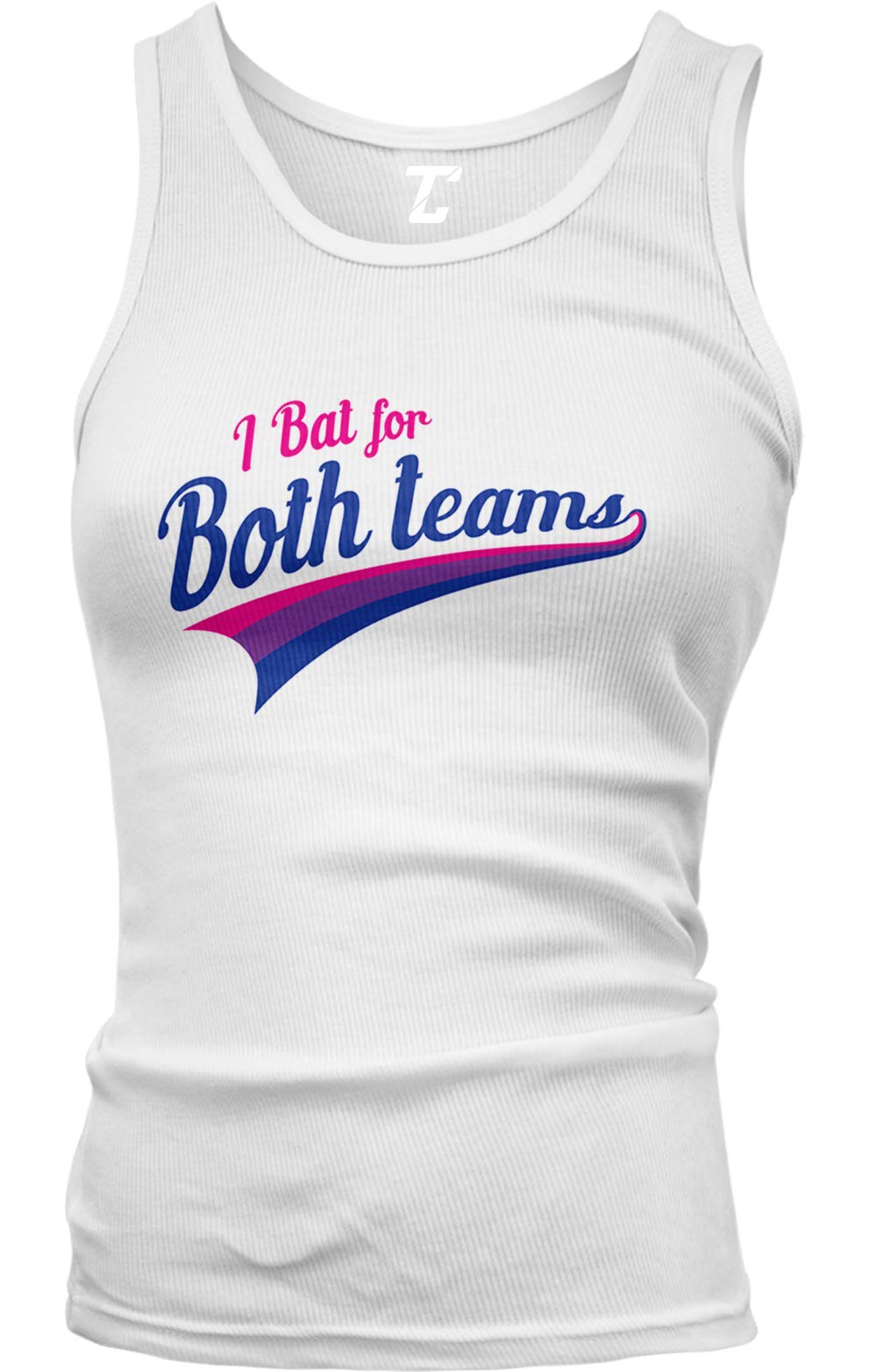 Funny Bisexual LGBTQ Pride Tank Top for Women & Juniors - Supportive & Inclusive Casual Wear for Pride Parades, LGBTQ Events & Everyday Outfits