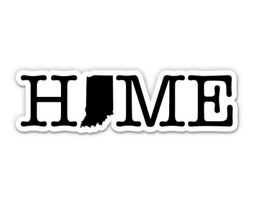 Squiddy Home Indiana Vinyl Sticker Decal - Waterproof, Durable 3