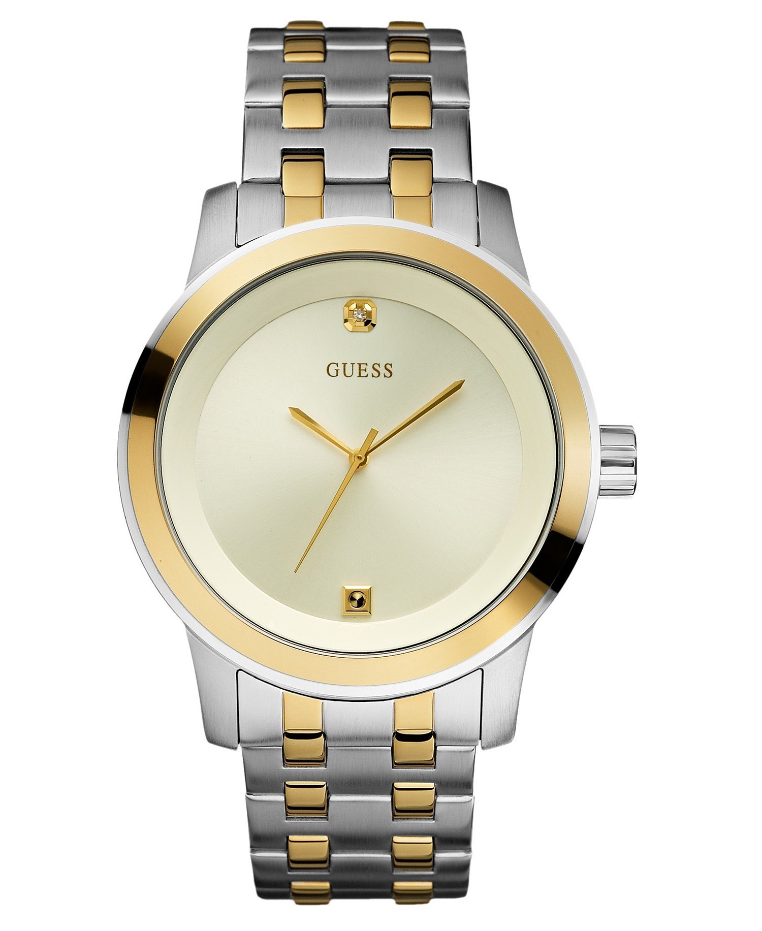 Guess U12604G2 Men's Stainless Steel Chronograph Watch - Perfect for Business, Casual Wear & Gift Giving