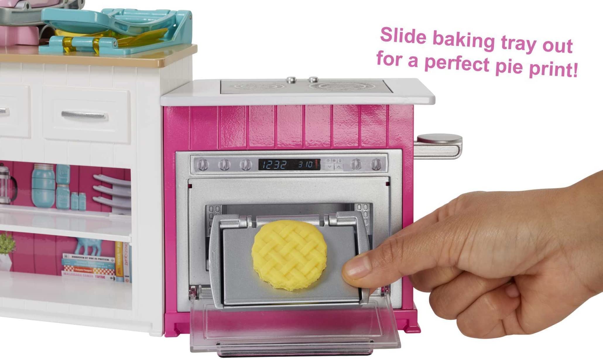 Barbie Careers Playset - Ultimate Kitchen Set with Blonde Chef Fashion Doll, 5 Dough Colors, 20+ Accessories & Lights/Sounds | Pretend Play Cooking Toy for Girls Ages 3-6 | Perfect for Birthday Gifts & Role Play Fun (Amazon Exclusive)