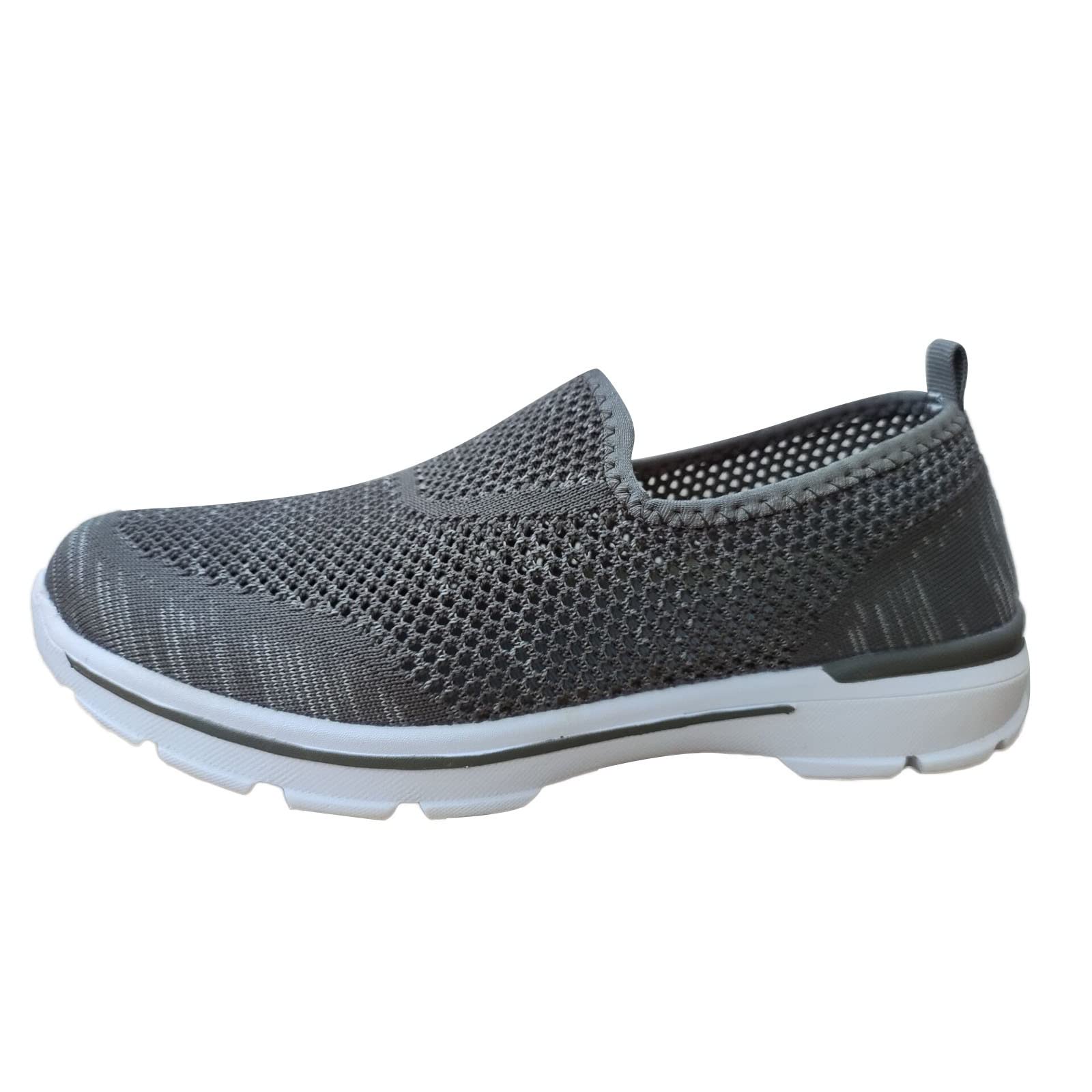 **Breathable Mesh Canvas Sneakers for Women & Men - Lightweight Air Cushion Trainers for Running, Walking & Beach Activities**