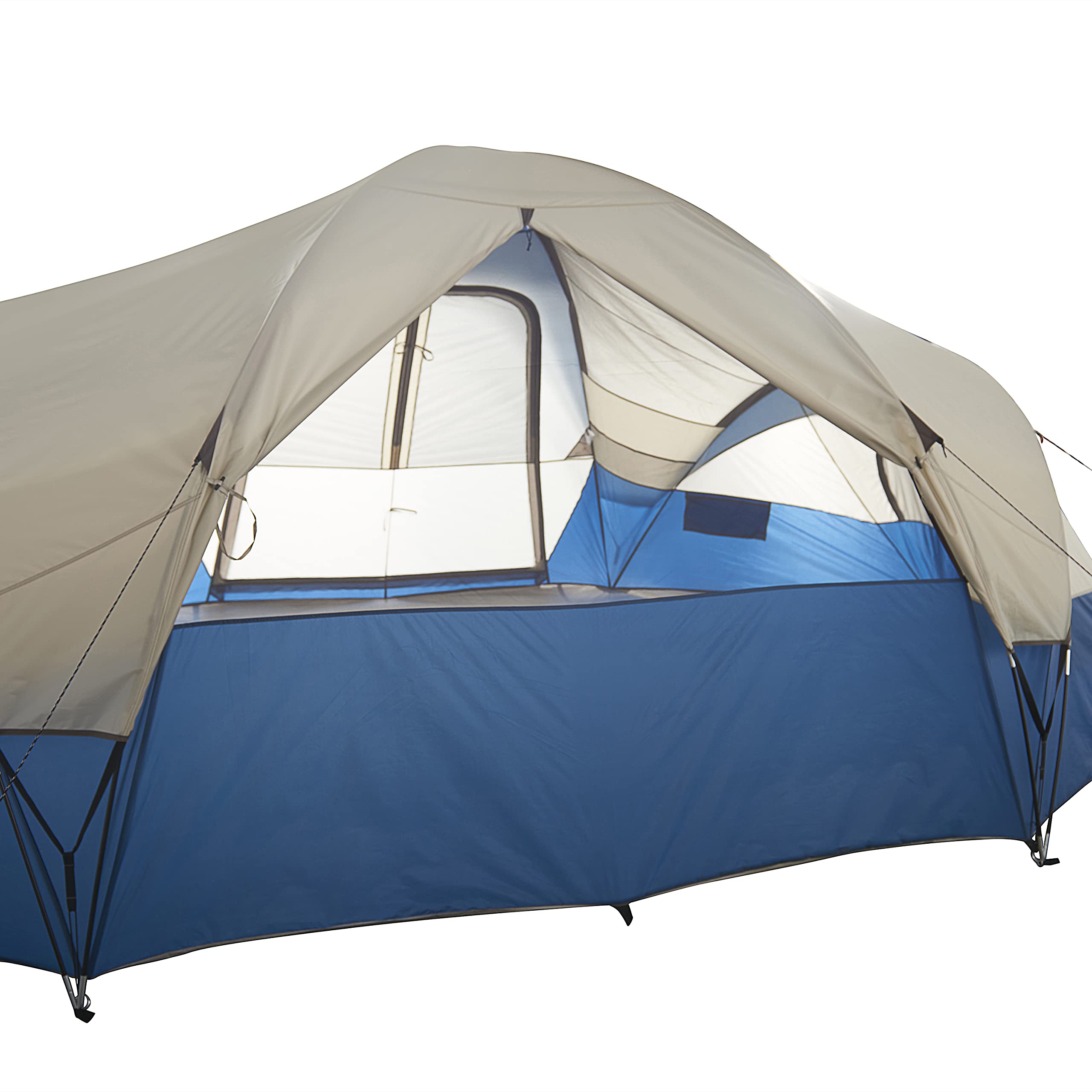 Pinyon 10-Person Modified Dome Camping Tent - Waterproof, Spacious Family Tent for Car Camping, Outdoor Adventures, Music Festivals & Backpacking | Perfect for Camping Trips, Hiking & Group Getaways
