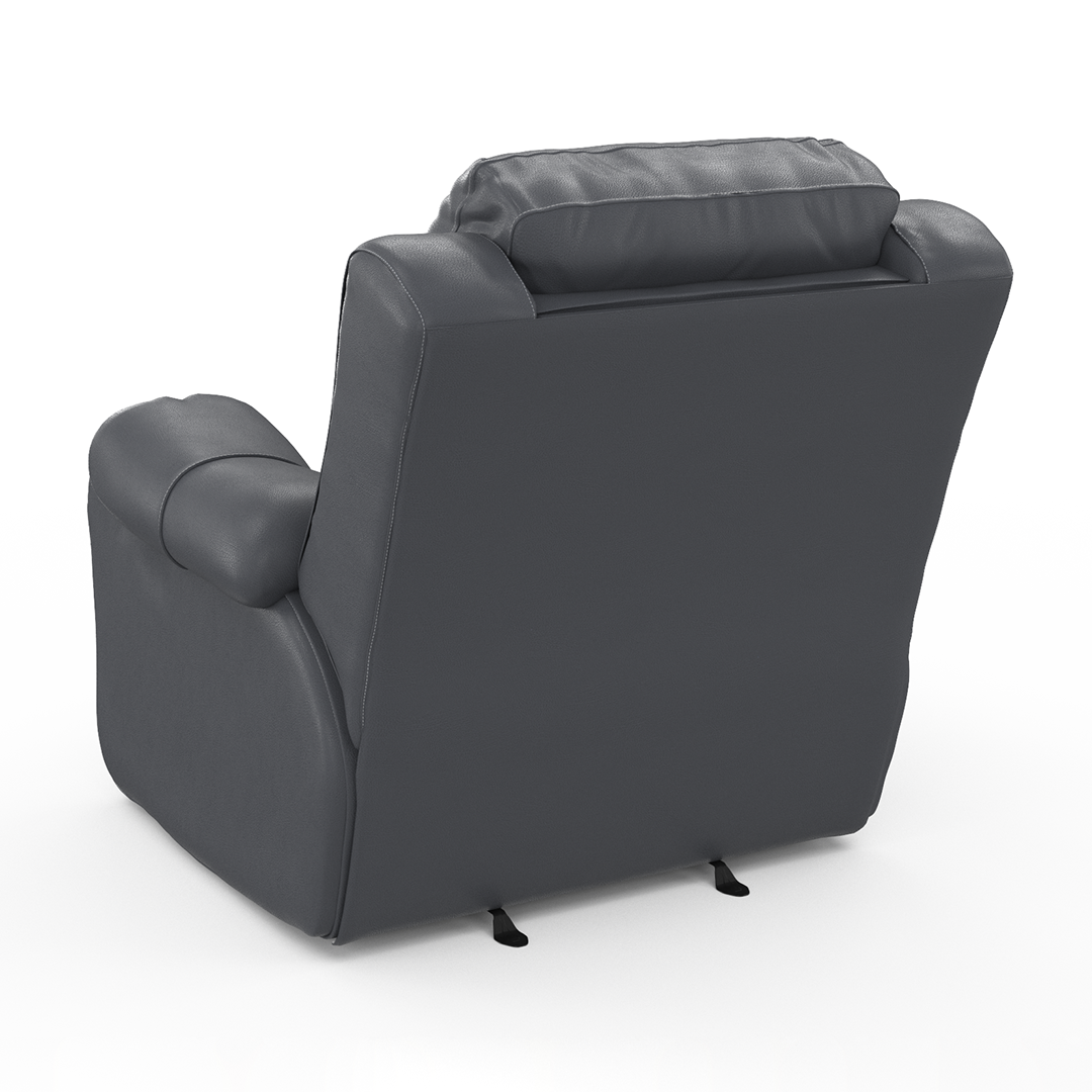 Marvel Rocker Recliner Chair - Comfortable Swivel Glider with Lumbar Support - Perfect for Nursery, Living Room & Home Theater Relaxation
