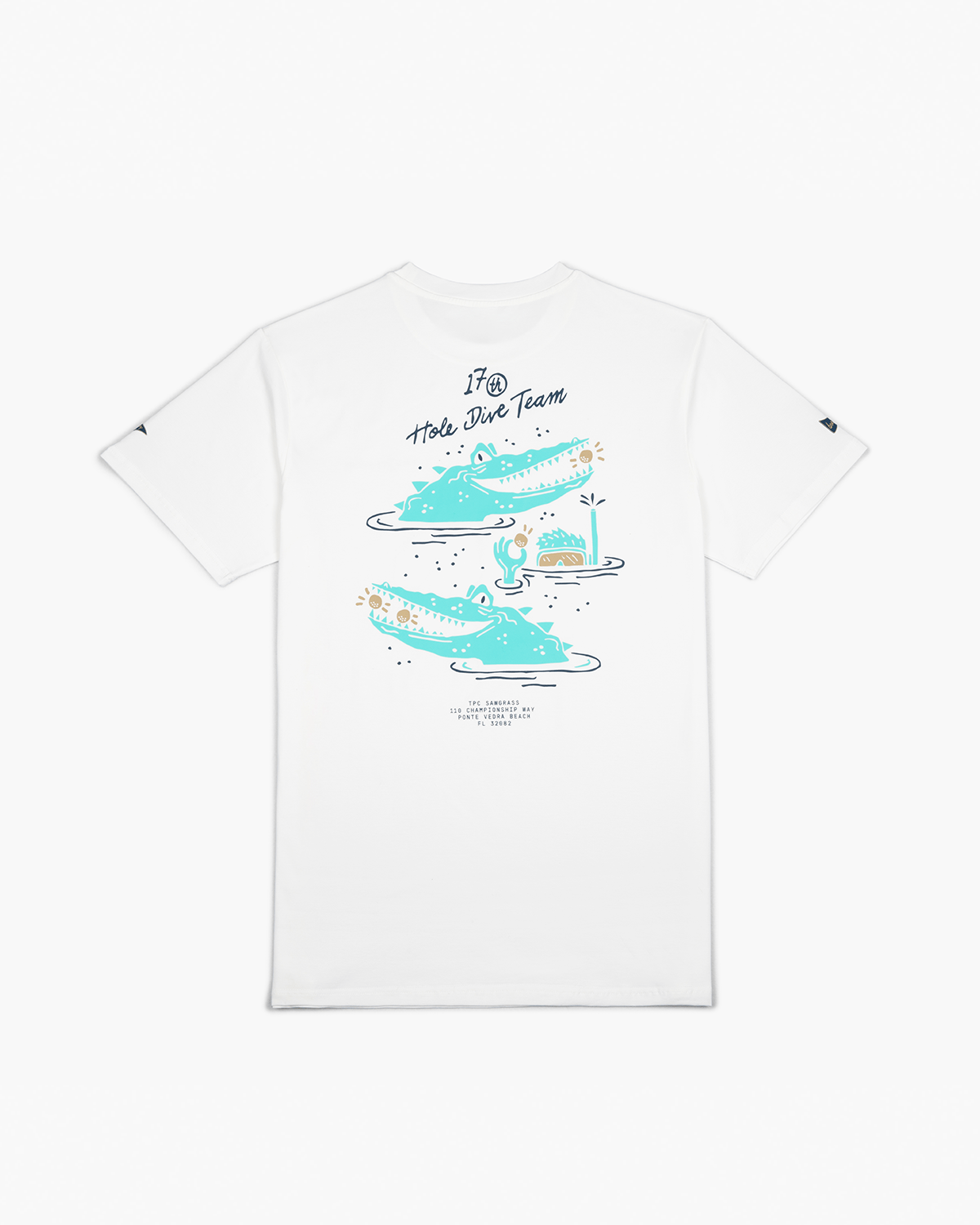 The Players x Breezy Dive Team Graphic T-Shirt - Cool Cotton Crewneck Tee for Men & Women - Perfect for Beach Parties, Summer Outings & Casual Wear