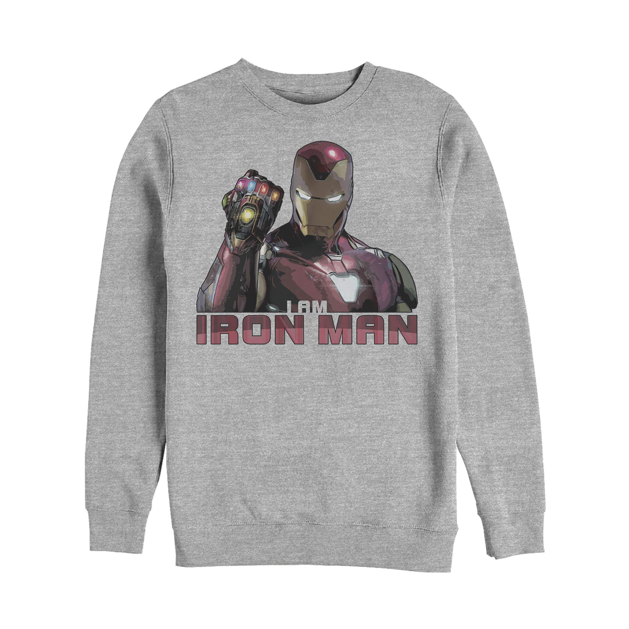 Marvel Avengers: Endgame I Am Iron Man Sweatshirt for Men | Superhero Graphic Hoodie | Perfect for Cosplay, Movie Nights & Marvel Fans