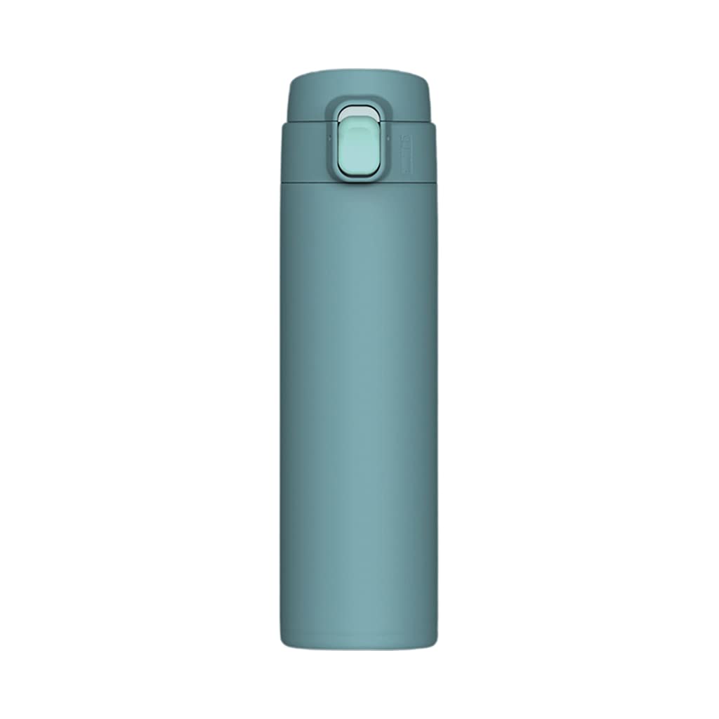 450ML Stainless Steel Vacuum Insulated Thermos Flask - Portable Hot Water Bottle for Coffee, Tea & Travel | Keeps Beverages Hot/Cold for Hours | Perfect for Office, Hiking & Outdoor Activities (Blue)