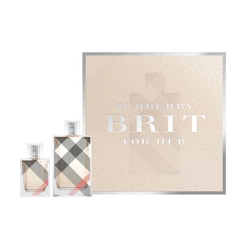 Burberry Brit for Her Perfume Gift Set - 2 Piece Eau de Parfum & Body Lotion | Luxury Fragrance Set for Women, Perfect for Birthday & Anniversary Gifts