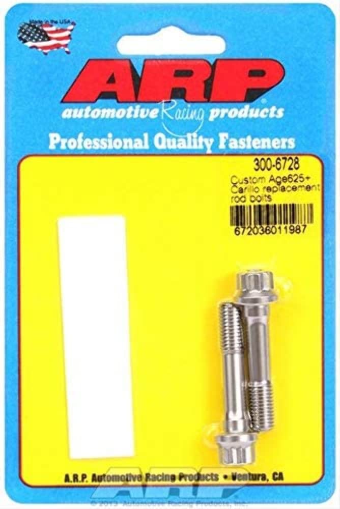 ARP Carillo 5/16in CA625+ Replacement Rod Bolts - High Performance Engine Connecting Rod Fasteners for Racing & Automotive Builds - Perfect for Muscle Cars, Hot Rods & Engine Rebuilds
