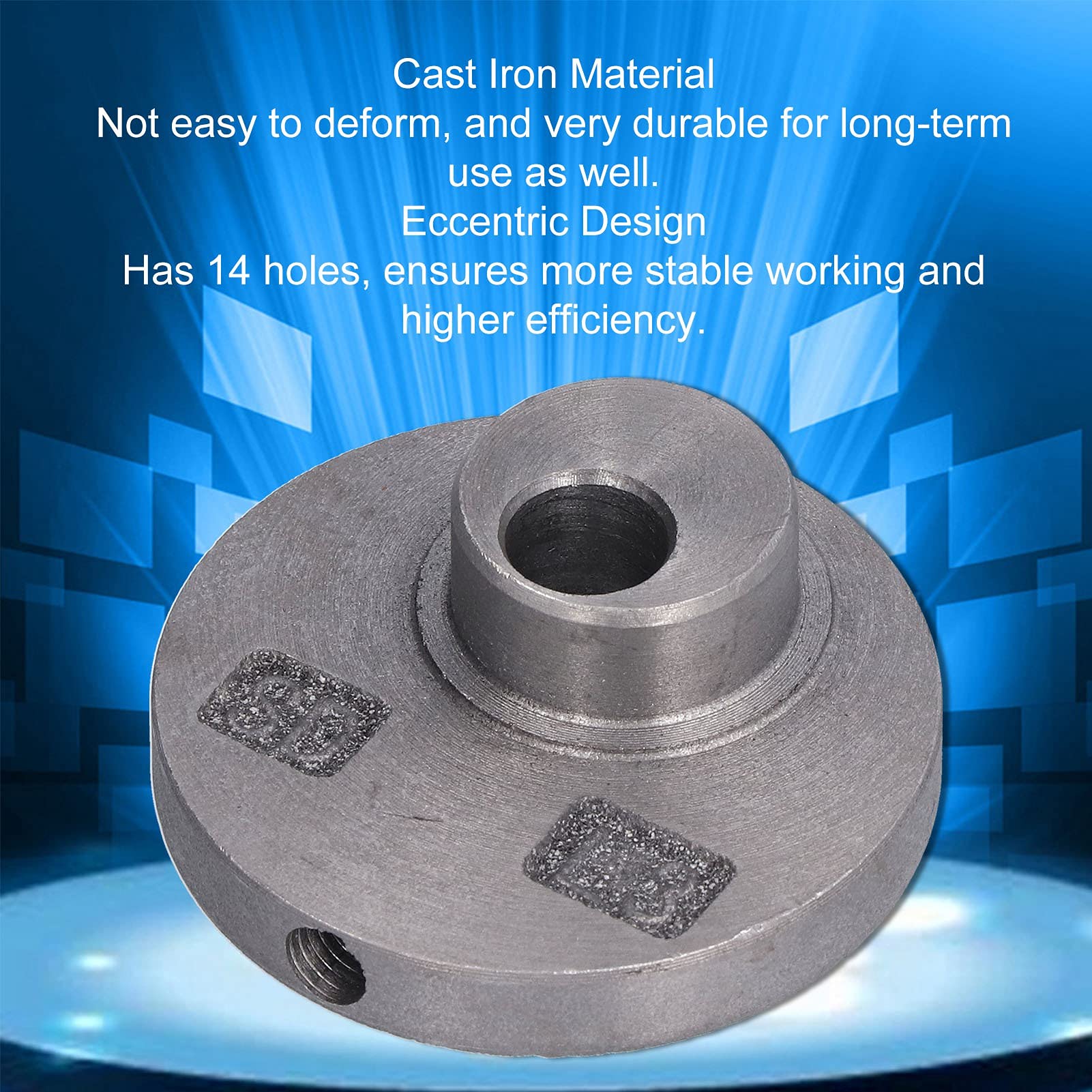 High Precision Eccentric Crankshaft for 550W Silent Oil-Free Air Compressor - Smooth Operation & Accurate Control - Ideal for DIY Projects, Automotive Repair & Industrial Applications
