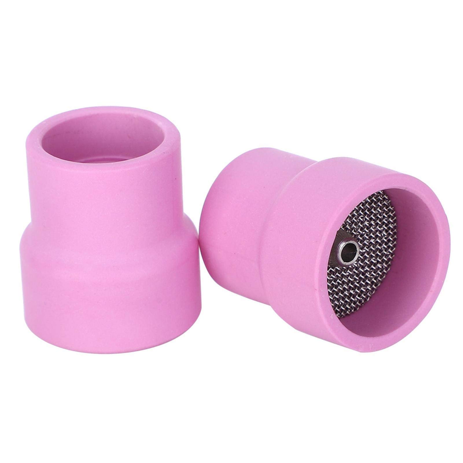 12-Pack Ceramic Welding Cups for WP-9/20/25 Series Air-Cooled Torches - High Heat Resistance Industrial Welding Equipment for TIG & MIG Welding (Perfect for Automotive Repair, Metal Fabrication & HVAC Work)
