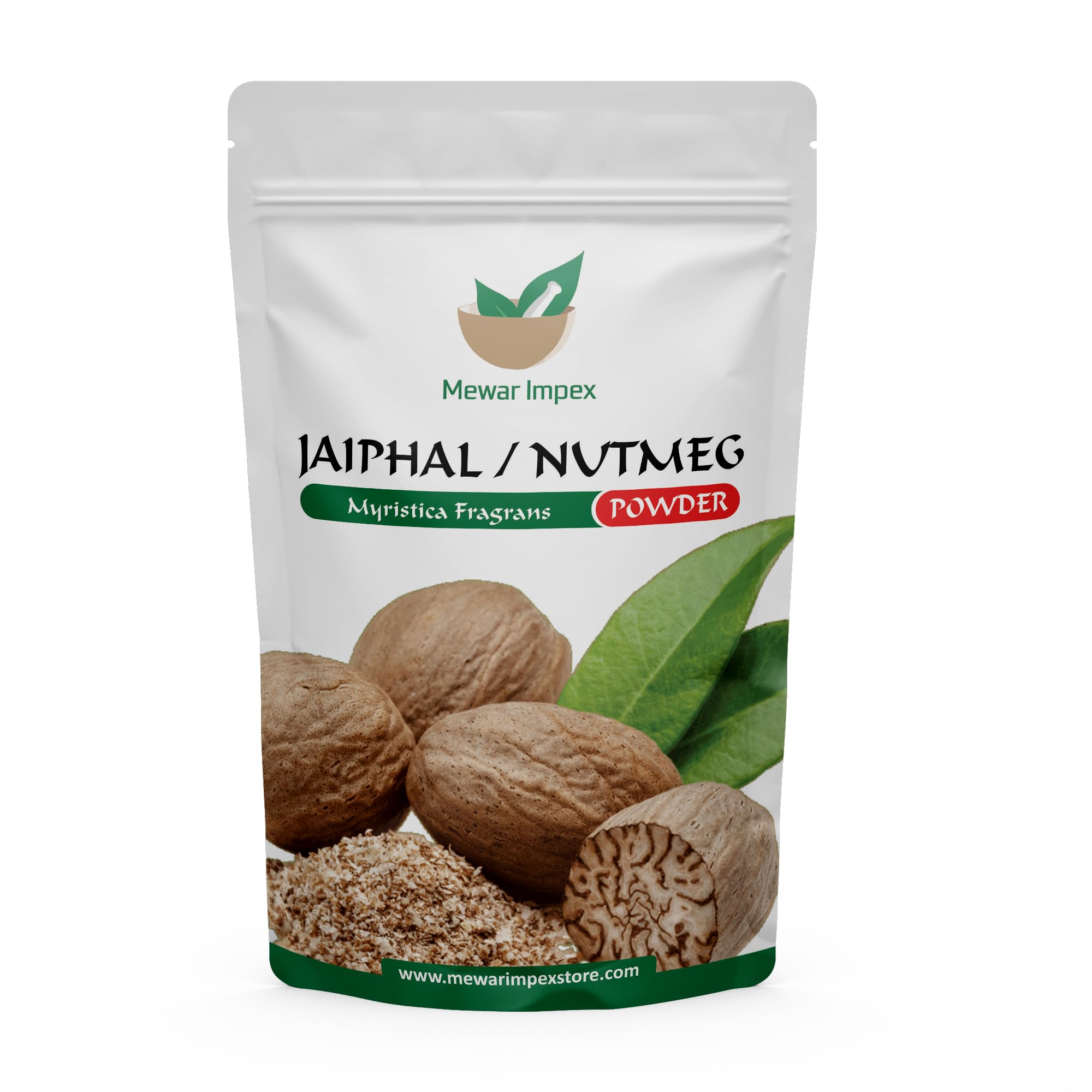 Premium Jaiphal Powder (Nutmeg Powder) 200g | 100% Pure & Natural | Jathikka Powder for Baking, Cooking & Ayurvedic Remedies | USDA Organic Certified | Gluten-Free & Non-GMO | Perfect for Chai, Desserts & Health Tonics