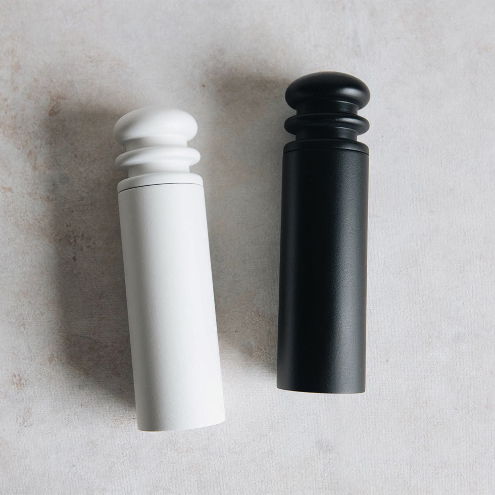 Premium Wooden Salt and Pepper Grinder Set - Adjustable Coarseness, Refillable - Perfect for Kitchen, Dining Table, and Gourmet Cooking