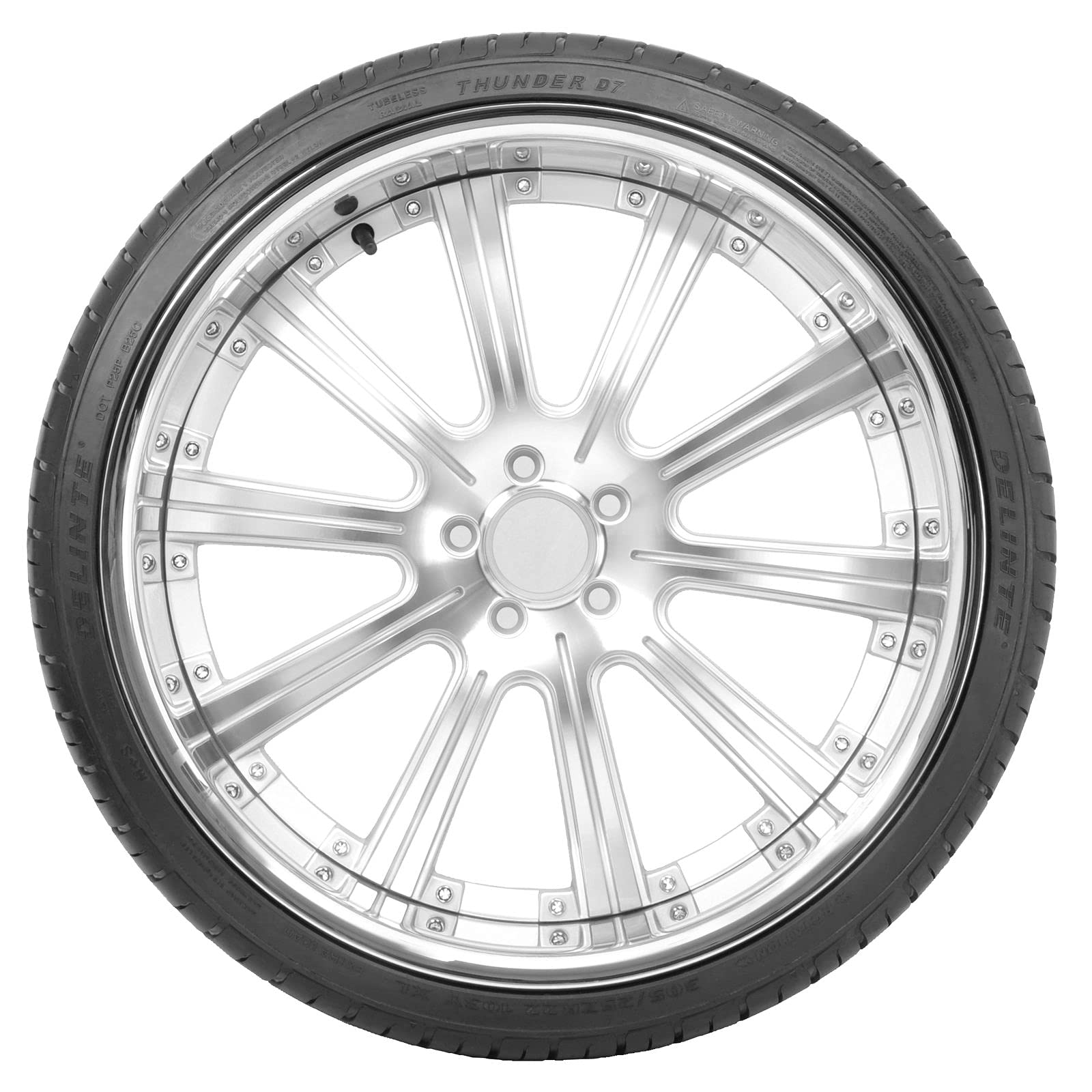 Delinte D7 High Performance Radial Tire - 245/40R20 99W XL Speed Rated for Sports Cars & Luxury Sedans | All-Season Traction for Highway & City Driving