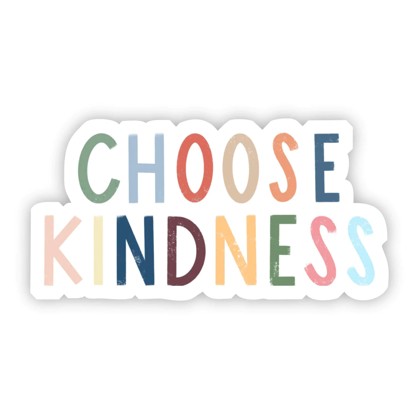 Choose Kindness Sticker - Colorful Motivational Decal for Laptops, Water Bottles & Notebooks - Spread Positivity Daily