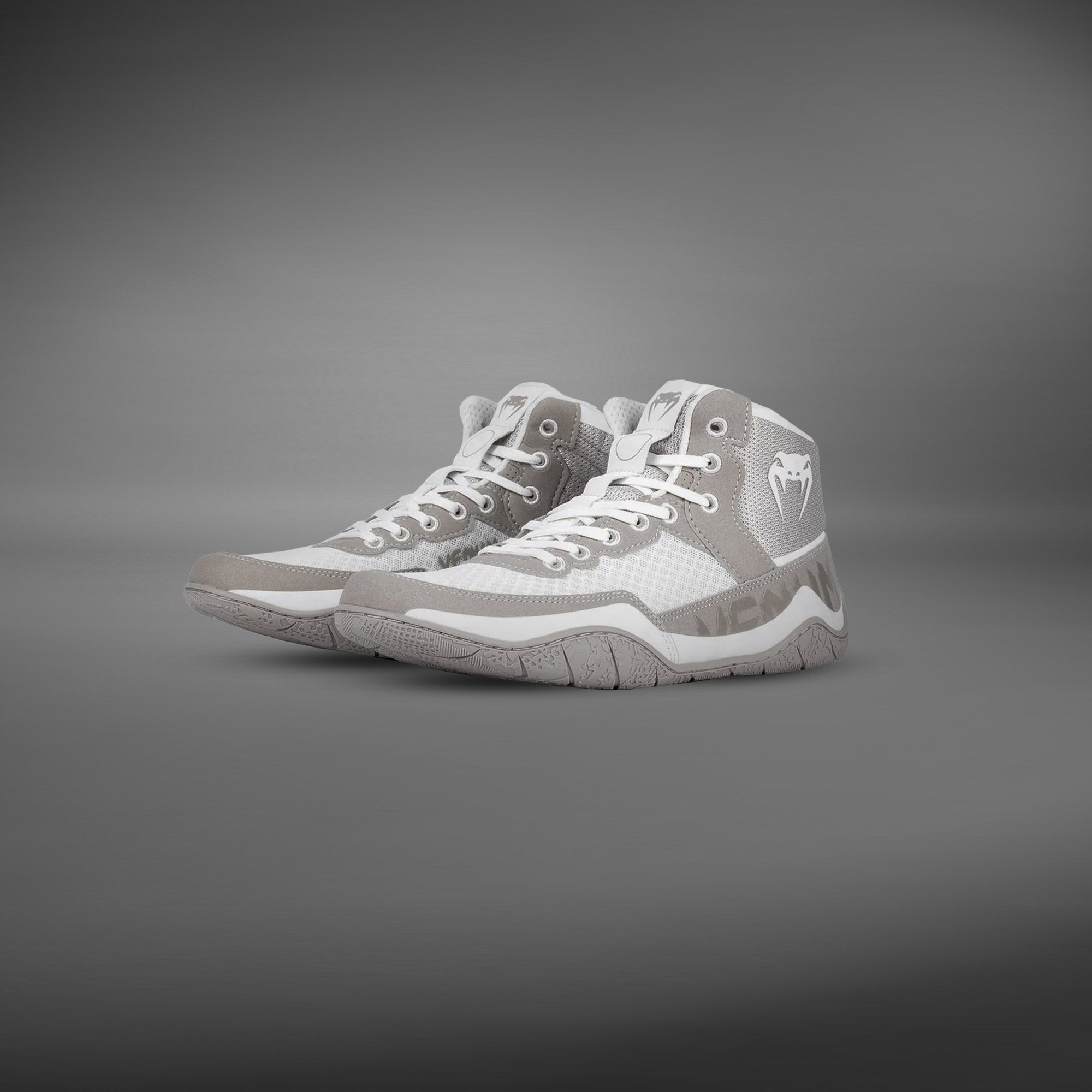 Venum Elite Wrestling Shoes for Men & Women - Lightweight & Breathable Beige/Sand Design - Perfect for MMA, BJJ, Grappling & Training