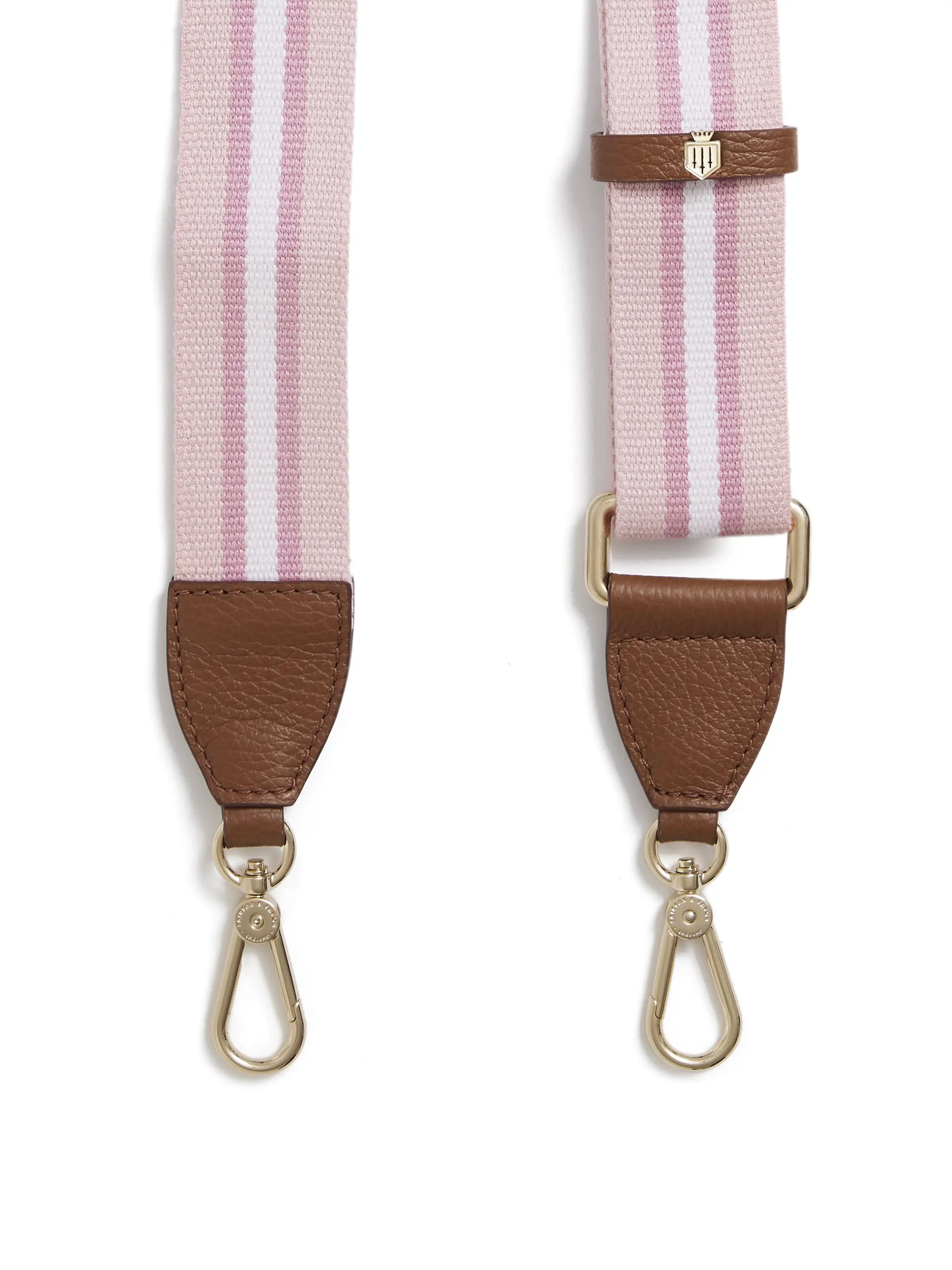 Signature Pink Webbing Strap for Breast Cancer Awareness 2024 - Support Cause with Durable Fashion Accessory for Bags, Wallets & Everyday Use