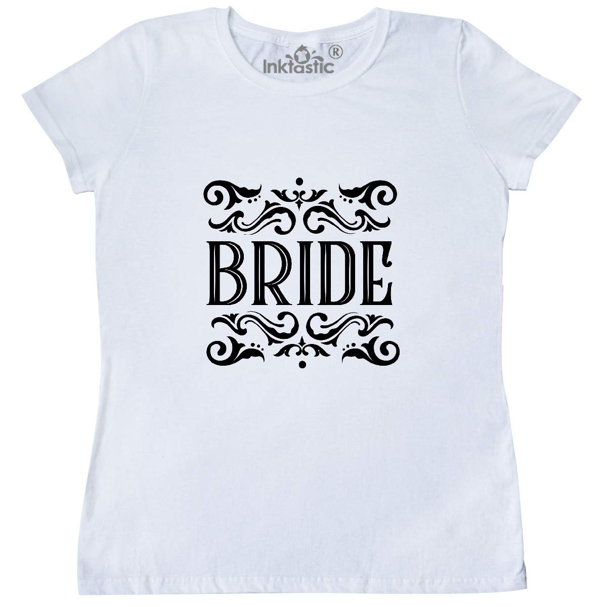 Inktastic Bride Women's T-Shirt - Funny Wedding Party Tee for Brides, Bridesmaids & Bachelorette - Perfect for Bridal Showers, Rehearsal Dinners & Honeymoon
