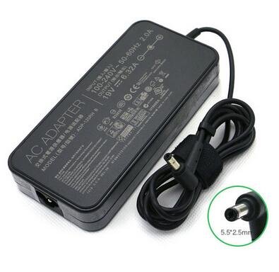 ASUS N56JN N56JR N56VB N56VJ N56VM N56VV N56VZ N56X N56XI N71Ja N71Jq 19V 6.32A ADP-120RH B Laptop AC Power Adapter Charger for Home, Office, and Travel Use