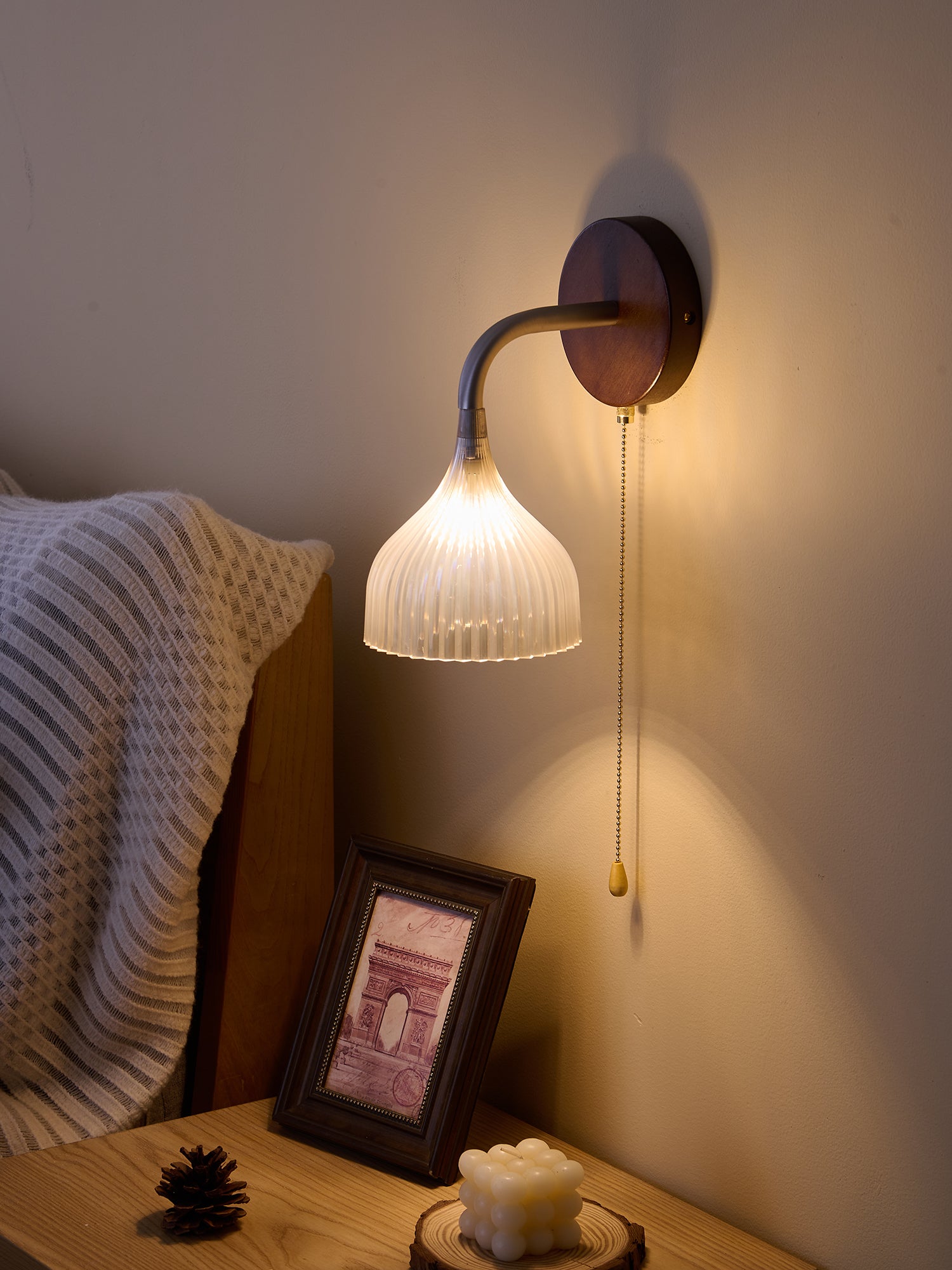 Lucina Wall Lamp - Modern LED Sconce Lighting for Bedroom, Living Room & Hallway | Energy-Efficient Indoor Wall Light Fixture