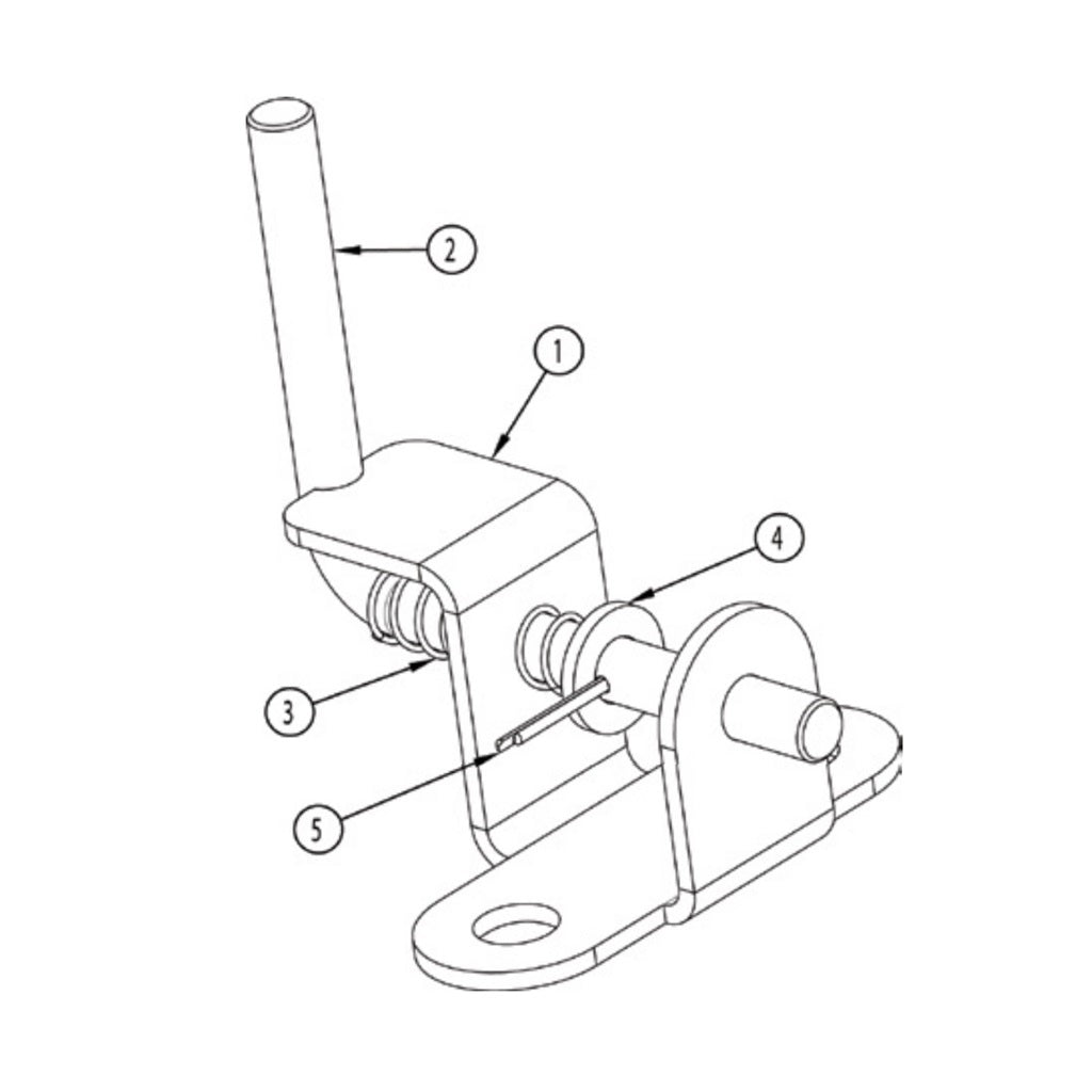 General Pump DHRA Hose Reel Lock Pin Repair Kit 2103245 - Replacement Parts for Irrigation Systems, Lawn Care & Pressure Washers