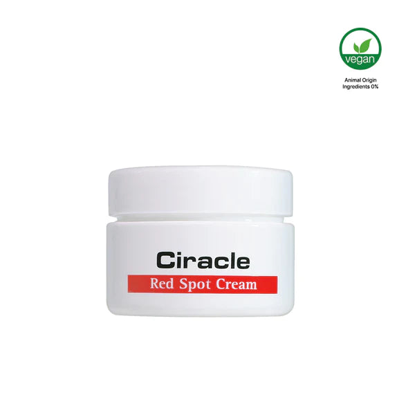 Ciracle Red Spot Cream 30ml - Fast-Acting Acne Treatment for Face & Body - Perfect for Oily Skin & Breakouts - Use for Blemish Control & Skin Soothing