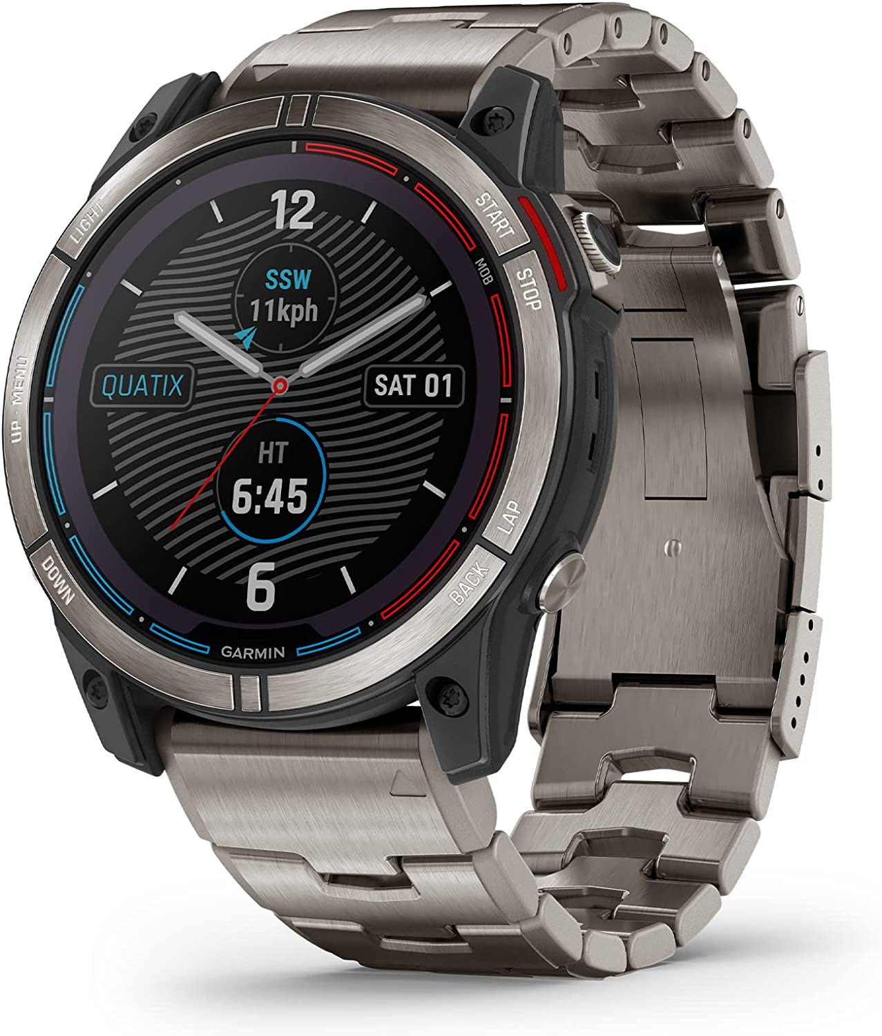 Garmin quatix 7 Marine GPS Smartwatch - Premium Multisport Watch for Boating, Fishing & Outdoor Activities | Waterproof, Nautical Maps & Advanced Navigation Features