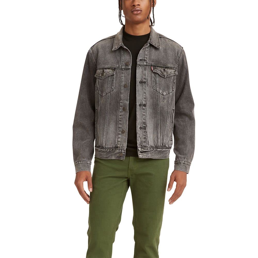 Levi's Men's Trucker Jacket - Classic Denim Jean Jacket for Men | Vintage Style, Slim Fit, Lightweight | Perfect for Casual Wear, Outdoor Adventures & Layering