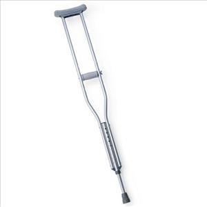 Lightweight Adjustable Aluminum Crutches for Adults - Underarm Support for Injury Recovery, Mobility Aid for Walking Assistance - Ideal for Post-Surgery, Sprains & Daily Use