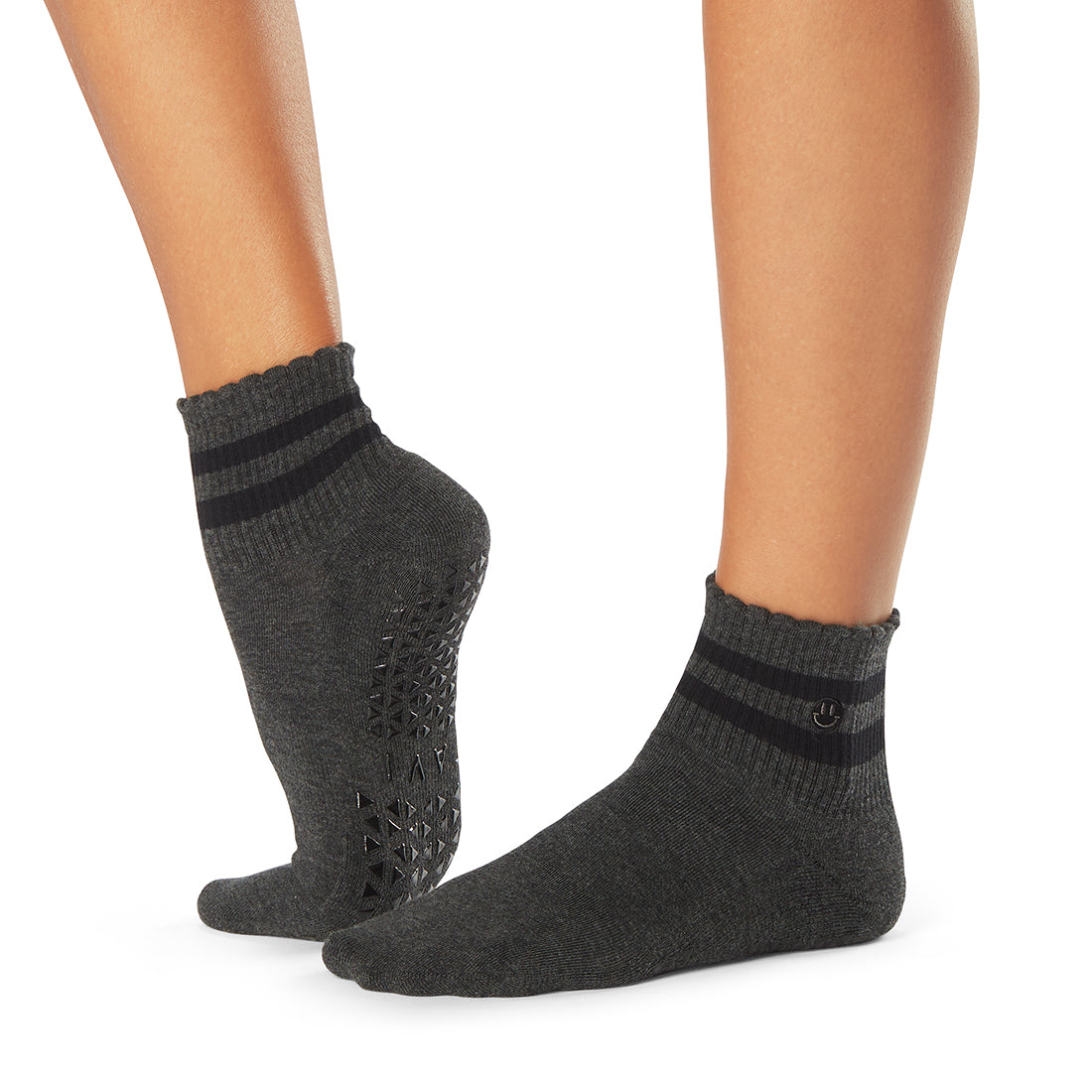 Tavi Noir Aria Grip Socks - Non-Slip Yoga Socks for Women, Pilates, Barre & Workout - Breathable & Comfortable Anti-Skid Socks for Home, Studio & Gym Use