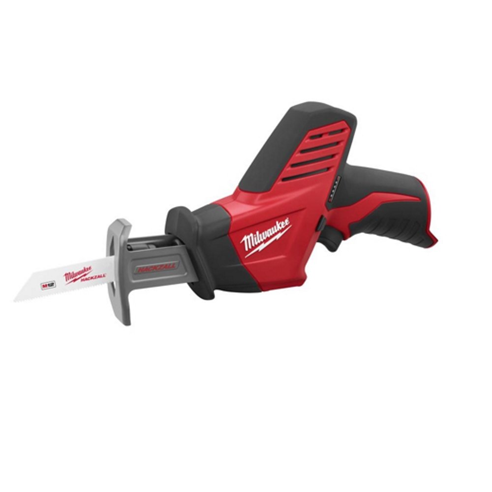 Milwaukee M12 Hackzall Bare Tool - Cordless Reciprocating Saw for Wood, Metal & PVC Cutting - Ideal for DIY, Construction & Demolition Projects