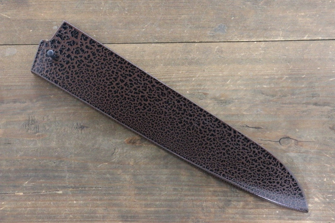 Premium 240mm Gyuto Knife Sheath - Matsukawa Saya with Plywood Pin | Protective Knife Cover for Japanese Chef Knives | Perfect for Home Cooking & Professional Kitchens