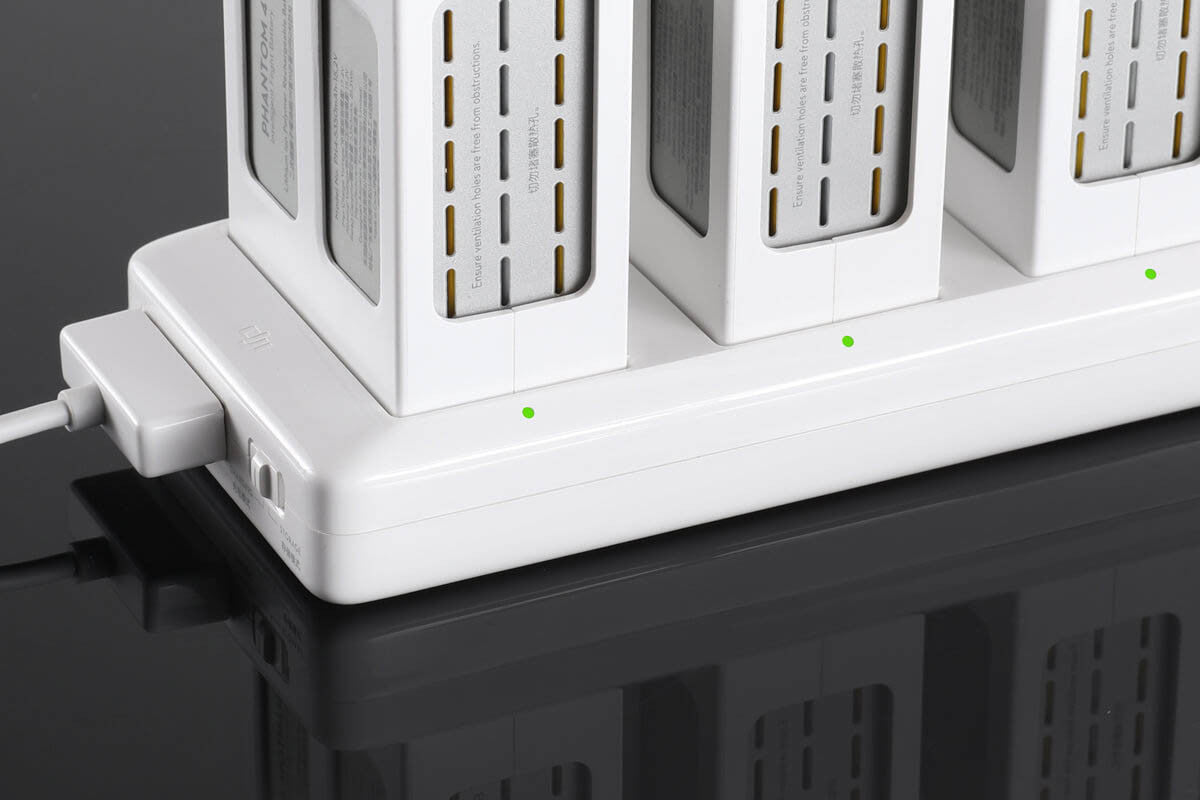 DJI Phantom 4 Battery Charging Hub - Fast Multi-Battery Charger for DJI Drones - Perfect for Aerial Photography & Outdoor Adventures