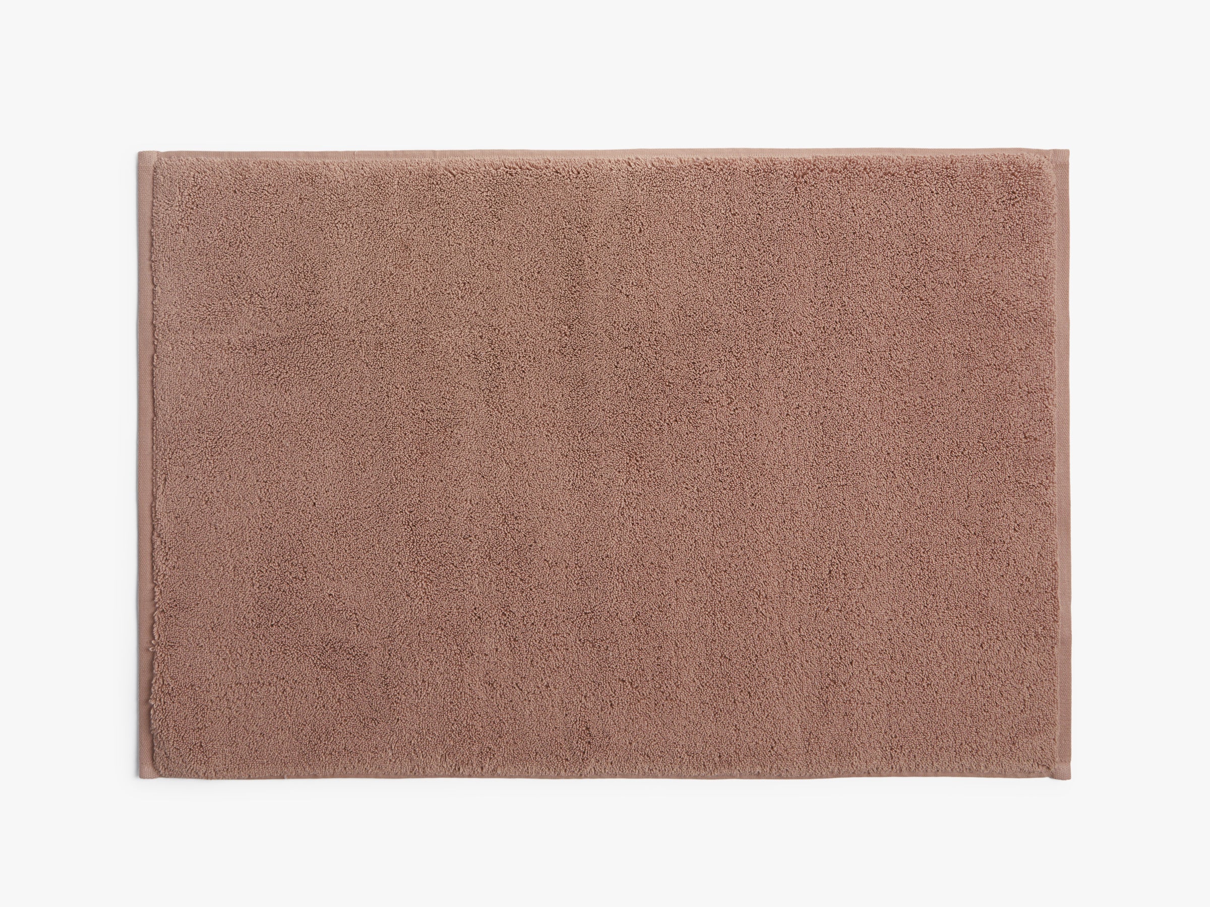Organic Plush Bath Tub Mat - Super Soft & Absorbent Non-Slip Shower Mat for Bathroom Floor - Perfect for Kids, Elderly & Spa Relaxation (Adobe Color)