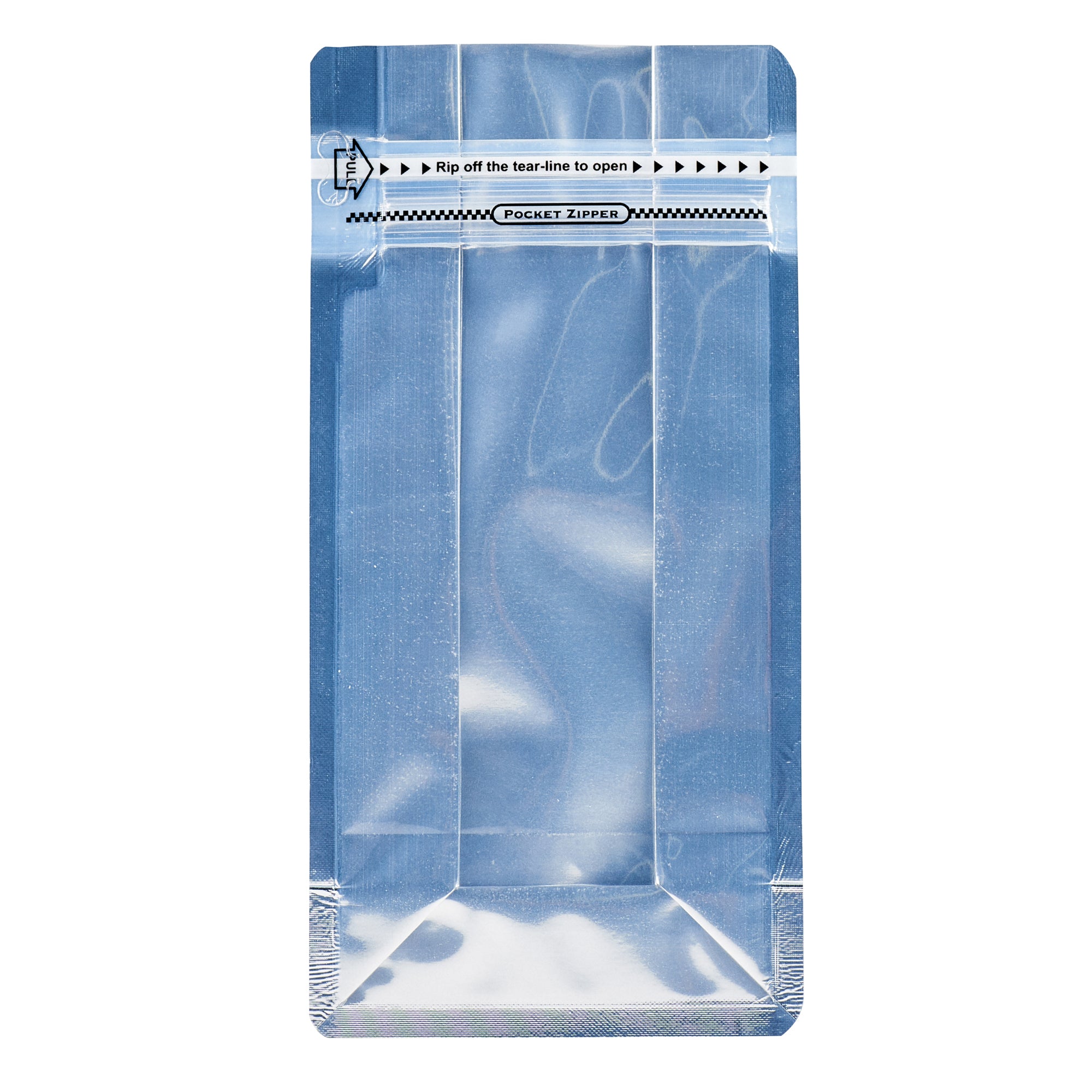 Premium White Plastic Small Snack Bags - Double Seal, Rip Lock, Heat Sealable (8