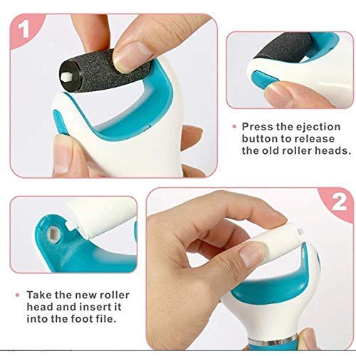 Hetarmi Extra Coarse Pedicure Scrubber - Professional Wet & Dry Foot File for Dead Skin & Callus Removal - Cracked Heel Care Tool - Perfect for Home Pedicures & Foot Spa Treatments