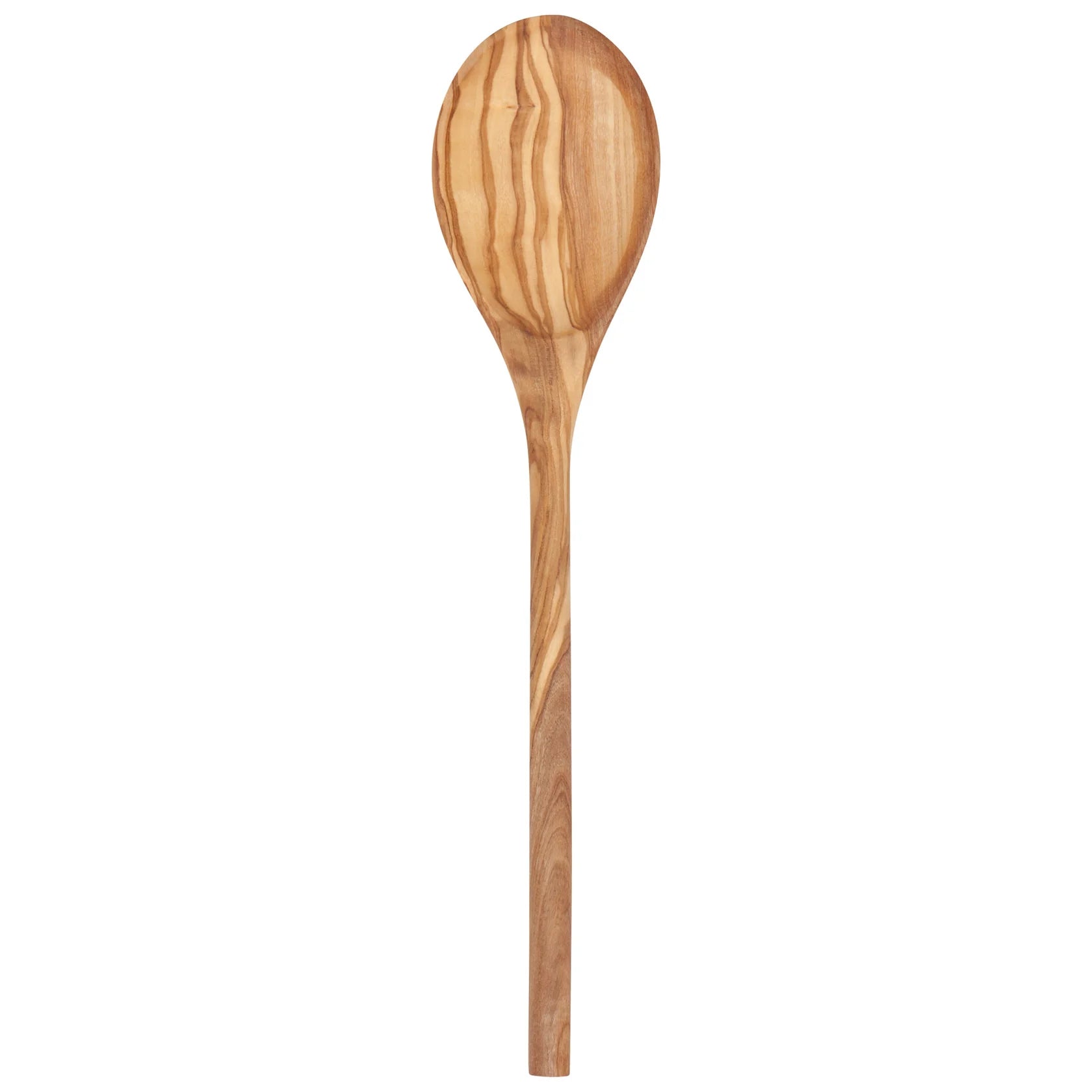 Premium Olivewood Long Spoon - Handcrafted Heirloom Kitchen Utensil for Cooking, Serving & Stirring | Ideal for Soups, Stews, Coffee & Tea | Eco-Friendly & Durable Wooden Spoon