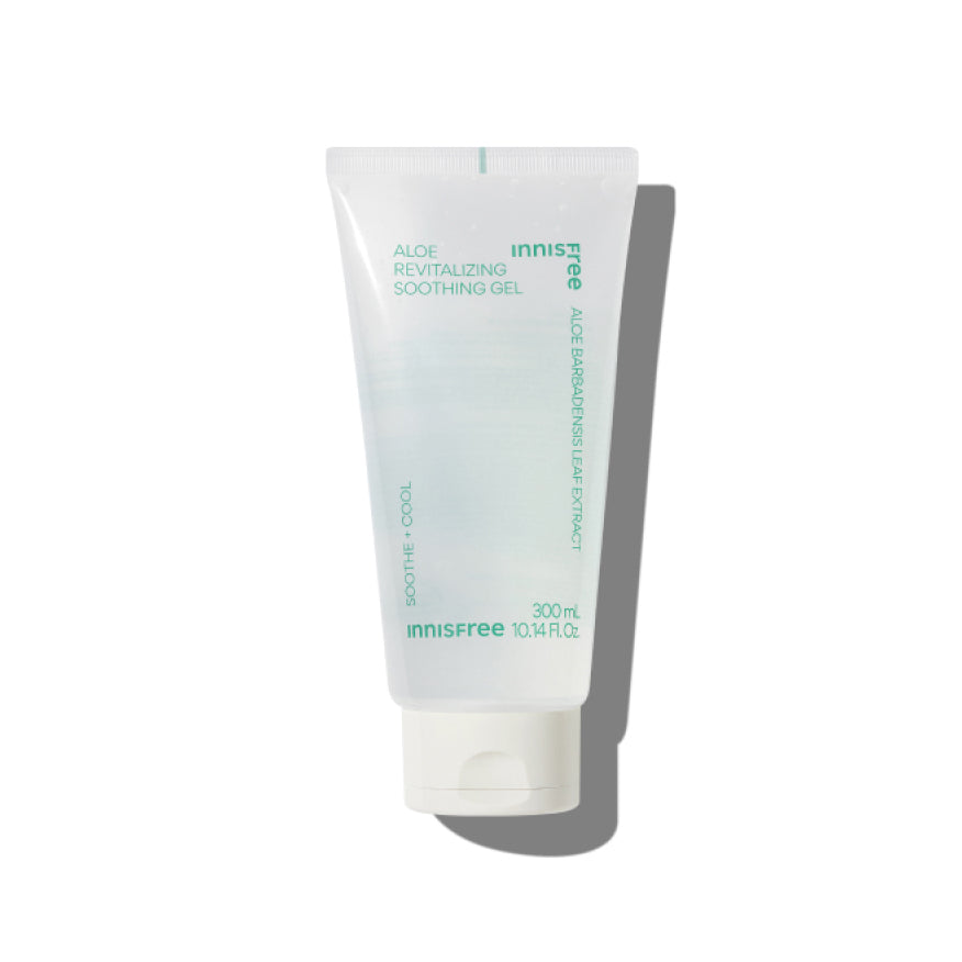 Innisfree Aloe Revital Soothing Gel - 98% Pure Aloe Vera for Face & Body, Hydrating & Calming Skin Care, Perfect for Sunburn Relief & After-Sun Care, Vegan & Cruelty-Free