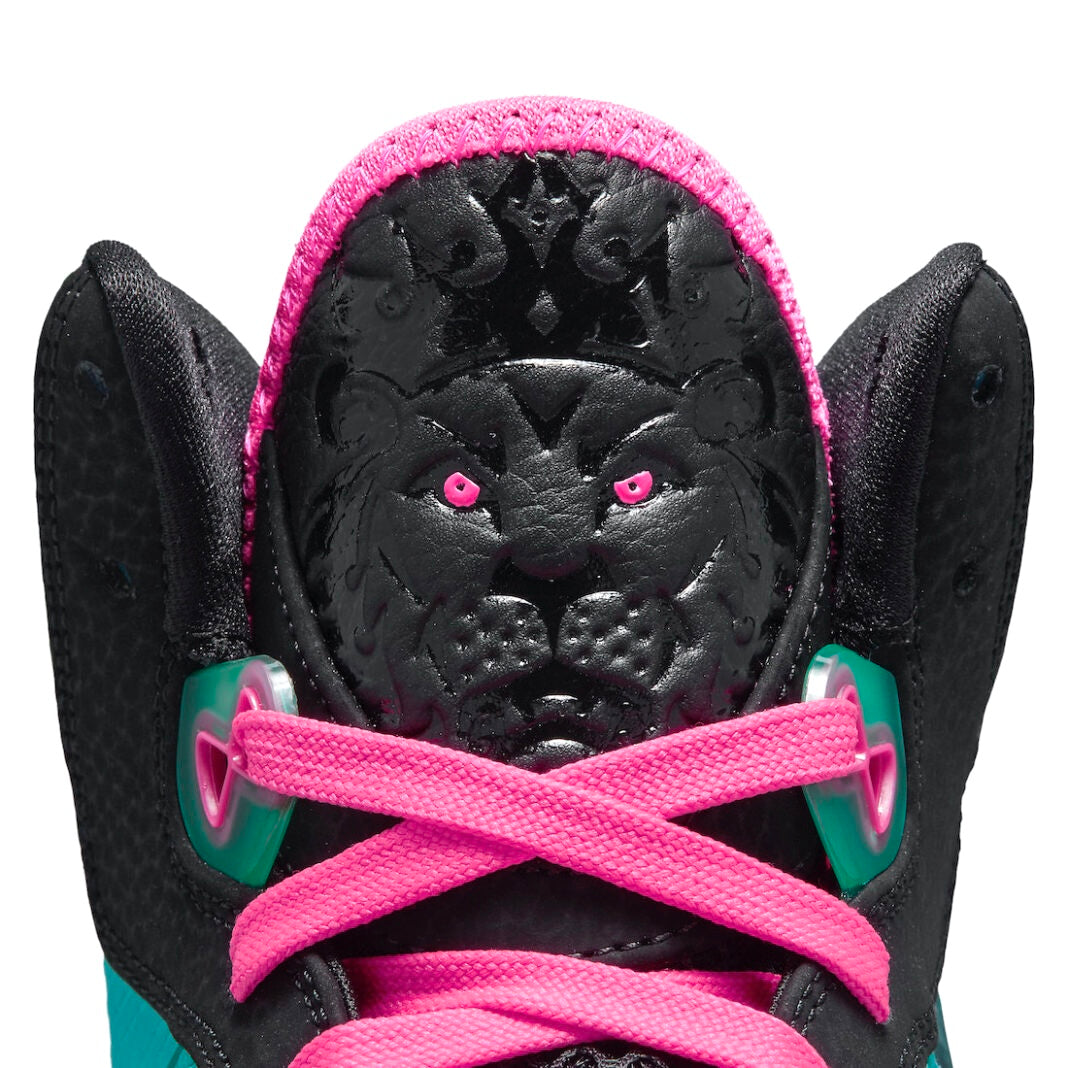Nike LeBron 8 South Beach 2021 Retro Men's Basketball Shoes - Black/Pink Flash - Limited Edition Sneakers for Sports & Streetwear Fashion