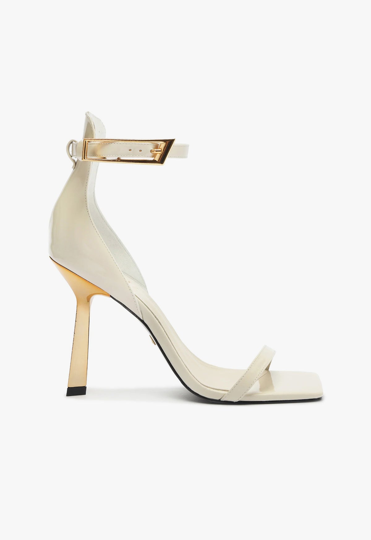 Ciara Women's Patent Leather Sandals - Comfortable Strappy Heeled Sandals for Summer, Weddings & Parties | Fashionable Dress Shoes for Women