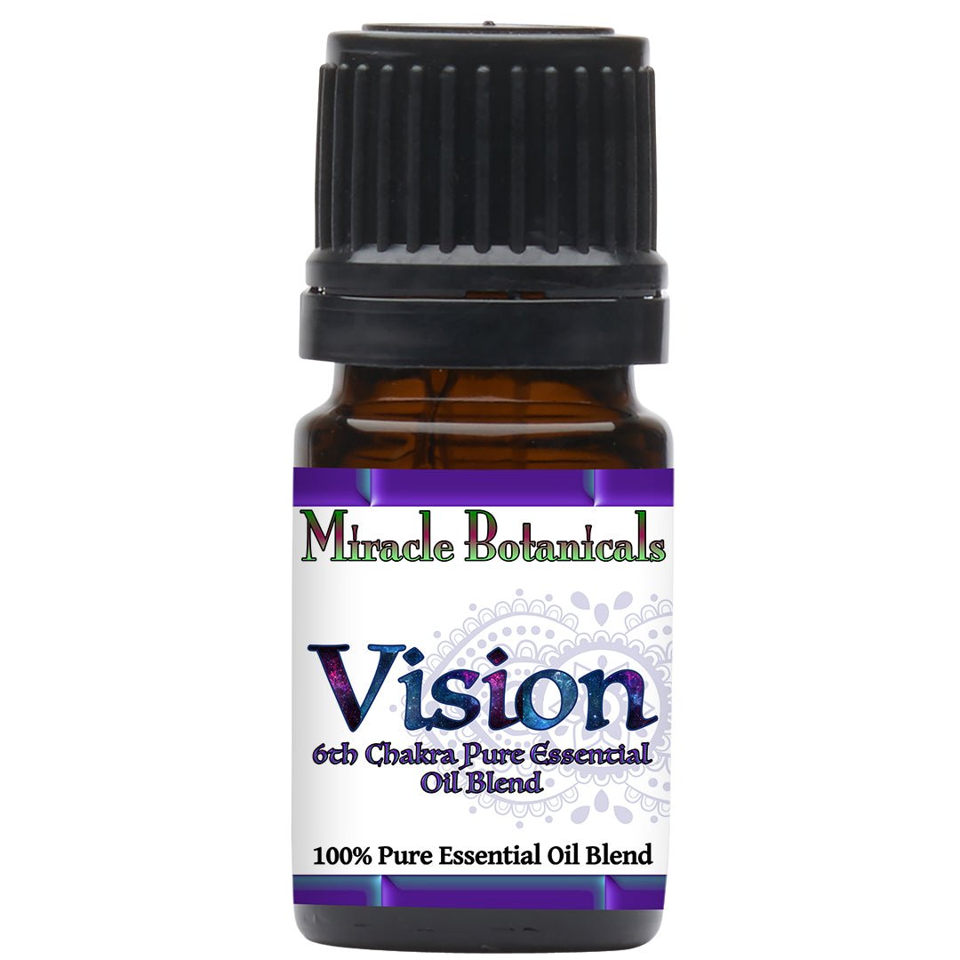 6th Chakra Essential Oil Blend - Third Eye Chakra Balancing Aromatherapy Oil for Meditation, Yoga & Spiritual Healing
