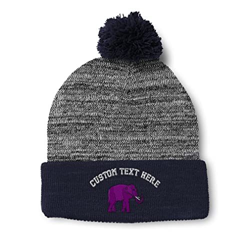 Heather Gray Navy Personalized Text Here