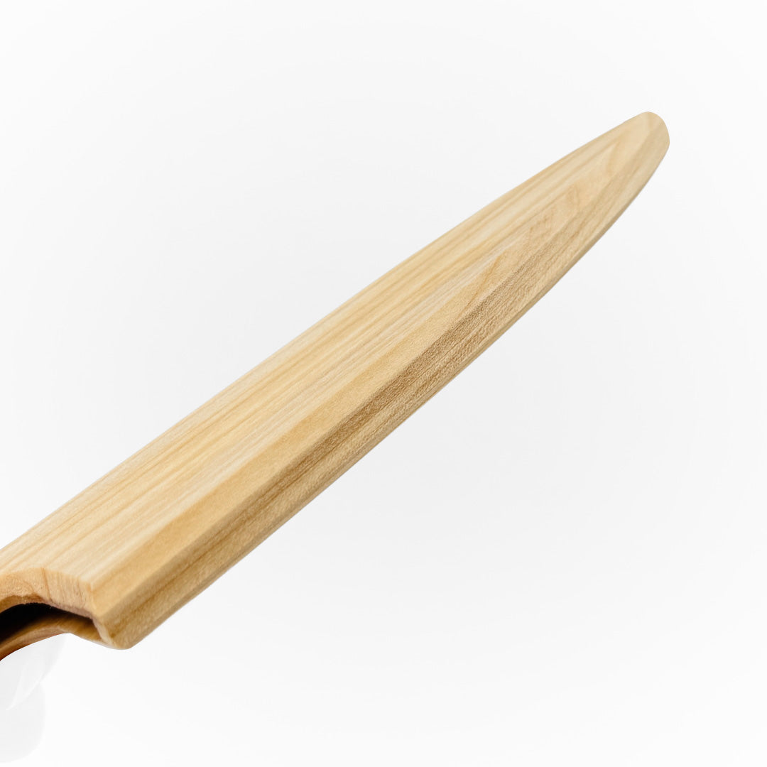 DChoi Designs Magnetic Knife Saya Cover for Petty 150mm (5.9 Inch) - Premium Poplar Wood Knife Sheath | Perfect for Kitchen, Camping & Outdoor Cooking
