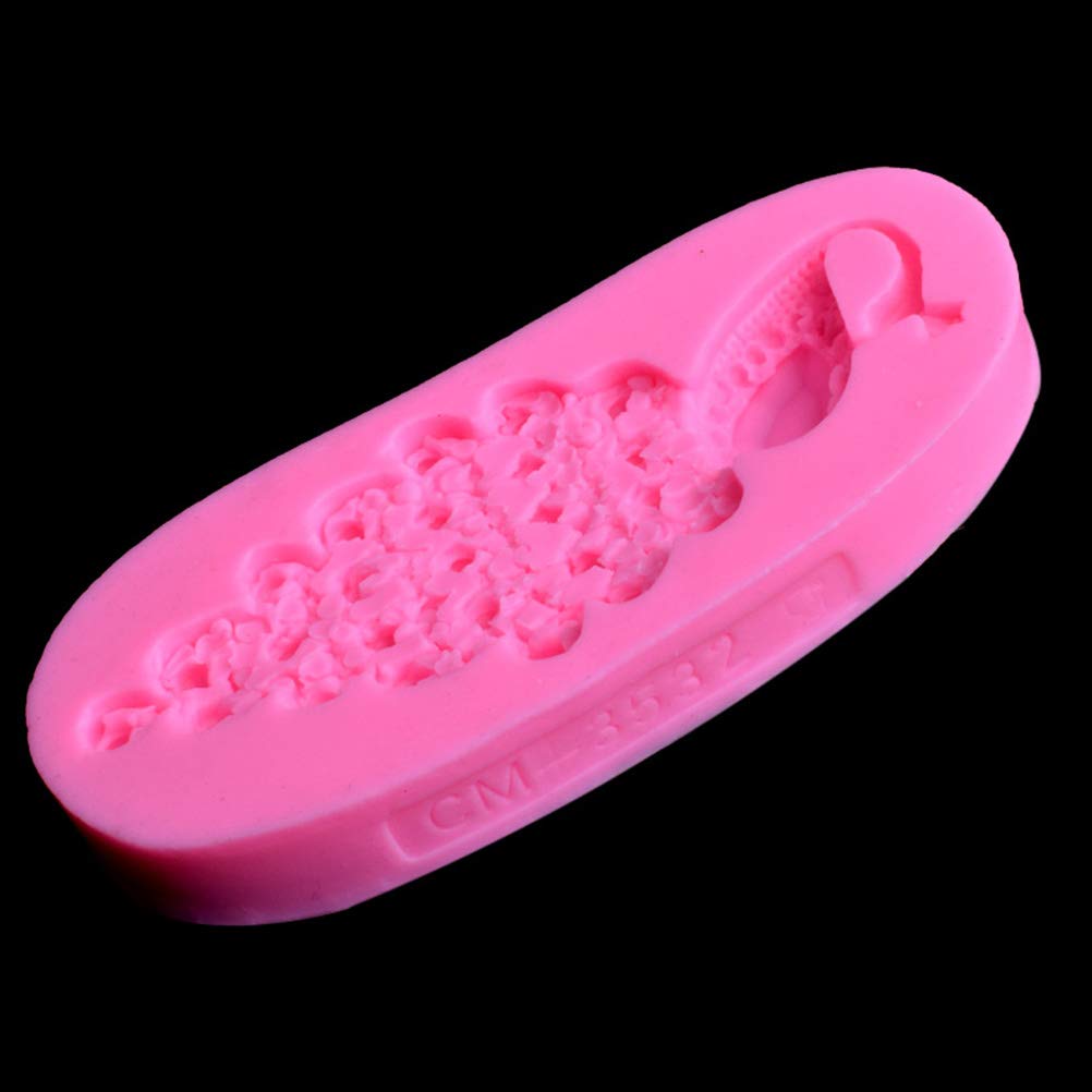 Peacock-Shaped Silicone Ice Cube Mold for Cake, Jelly, Candy & Chocolate - DIY Baking Decorations (Pink) - Perfect for Christmas, Parties & Home Decor