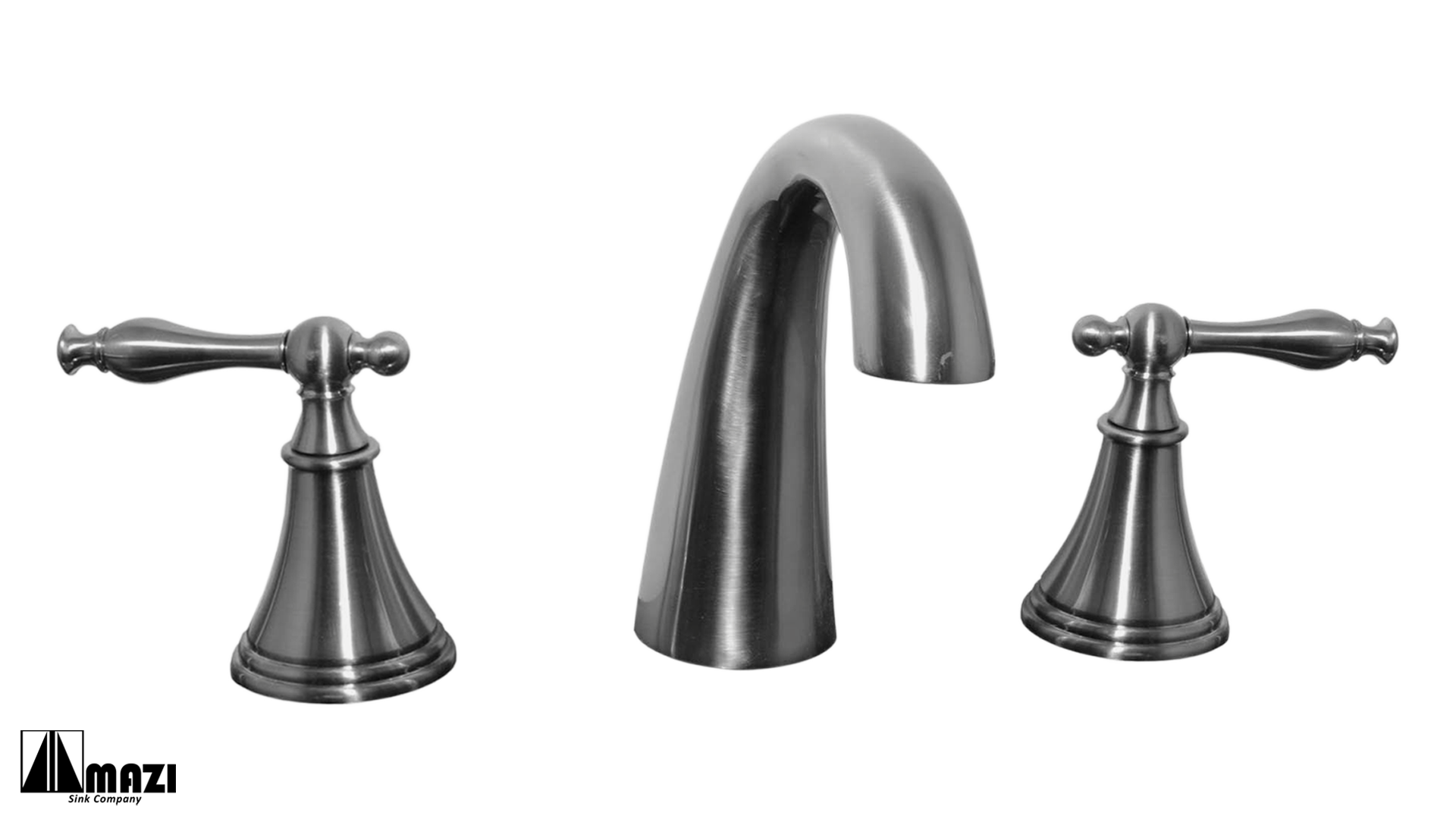 Modern Bathroom Vanity Faucet 11585N1 - Single Hole Waterfall Spout Faucet with Lever Handle for Bathroom Sink, Powder Room & Guest Bath (Oil Rubbed Bronze Finish) - Perfect for Home Renovation & Luxury Bathroom Upgrade