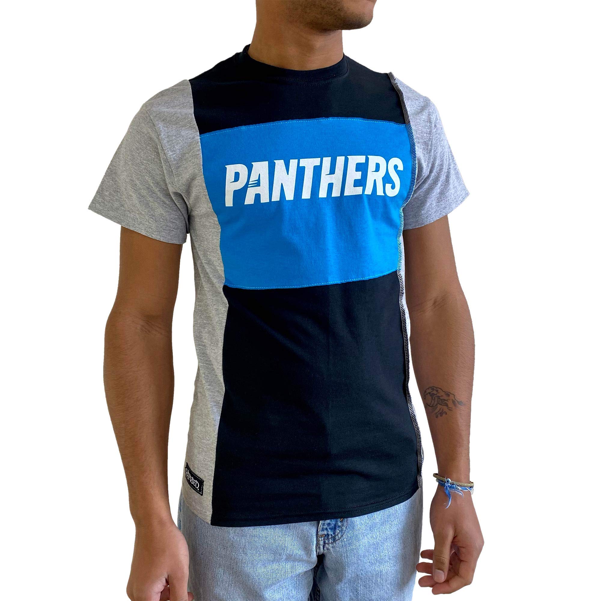 Eco-Friendly NFL Split T-Shirt for Men - Sustainable Refried Apparel - Perfect for Game Day, Casual Wear & Sports Fan Fashion