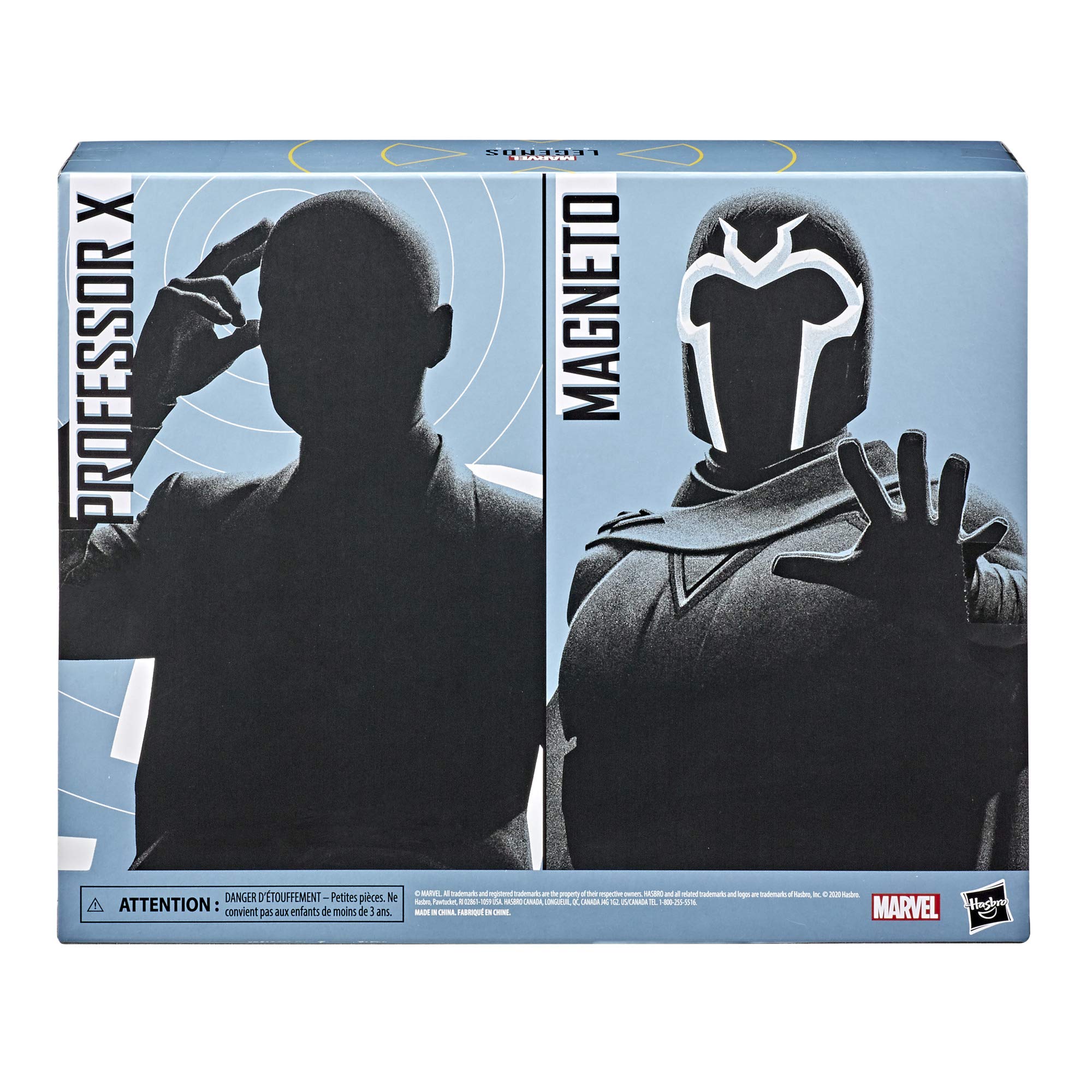 Marvel Hasbro Legends Series X-Men Magneto & Professor X 6-inch Action Figures - Premium Collectible Toys for Adults & Teens Age 14+ - Perfect for Display, Gifts & Comic Book Collections