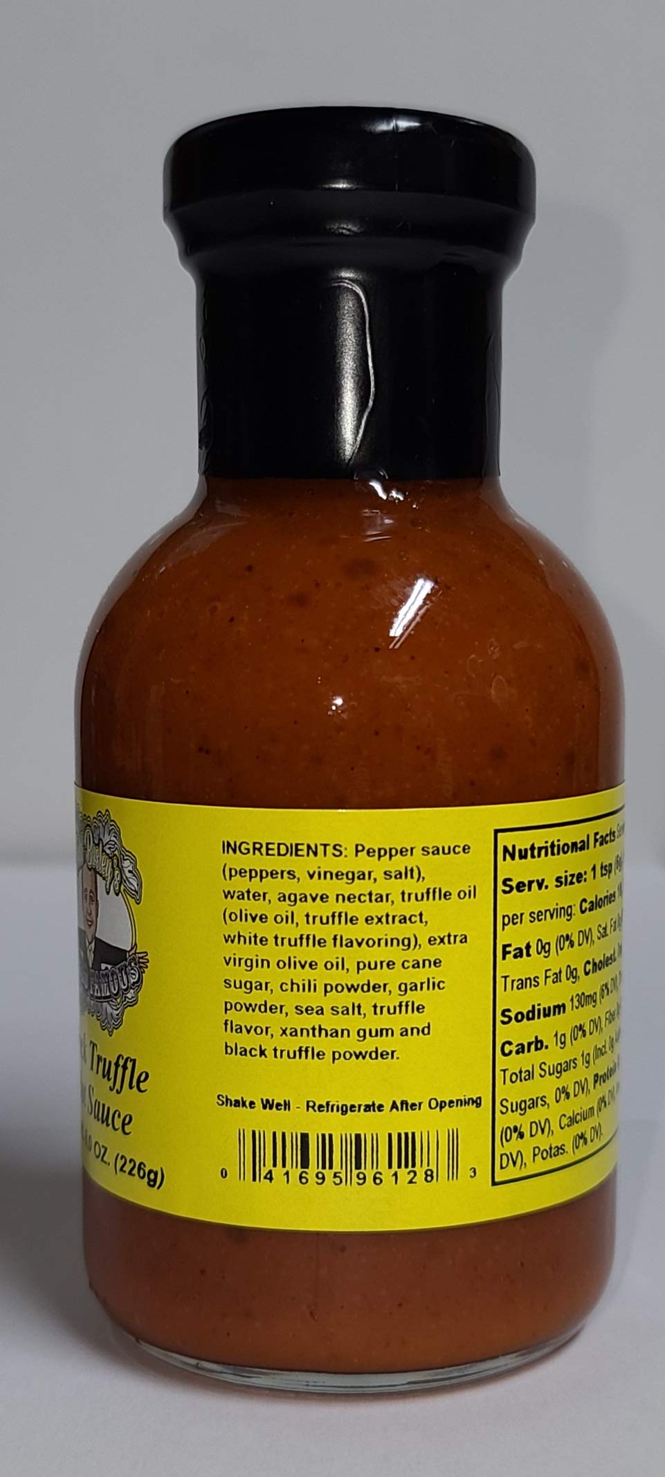 Todd Bosley's World Famous Black Truffle Hot Sauce - Gourmet Spicy Condiment (3 Pack) | Perfect for Pizza, Pasta, Burgers & Gourmet Cooking