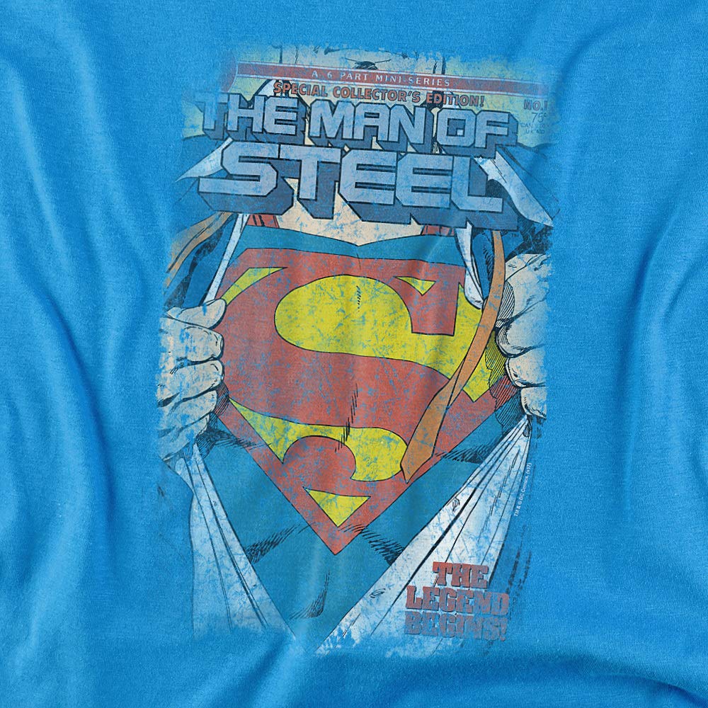 Superman Legendary Unisex T-Shirt for Men & Women - Soft Cotton Graphic Tee for Casual Wear, Cosplay & Superhero Fans