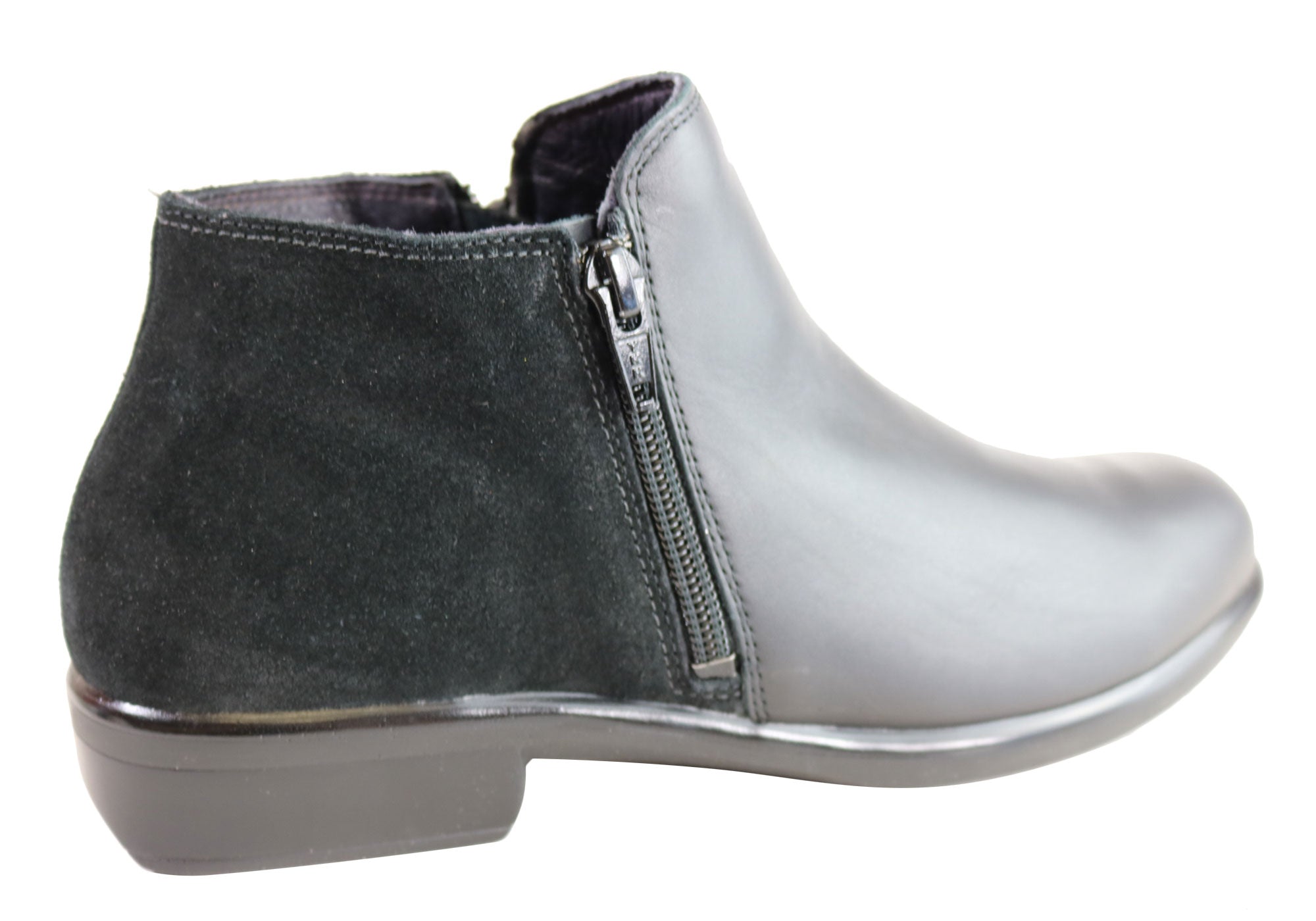 Naot Helm Women's Leather Ankle Boots - Comfortable, Cushioned & Supportive Footwear for Walking, Work & Casual Outfits